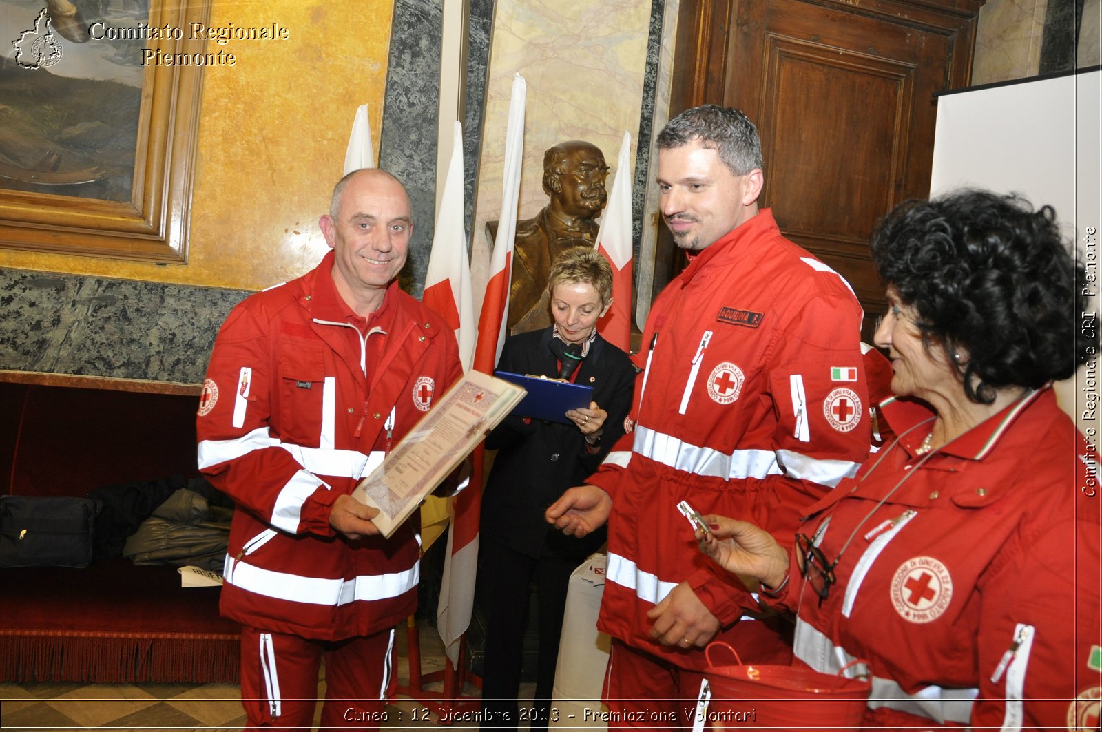 Cuneo - 12 Dicembre 2013 - Premiazione Volontari - Comitato Regionale del Piemonte