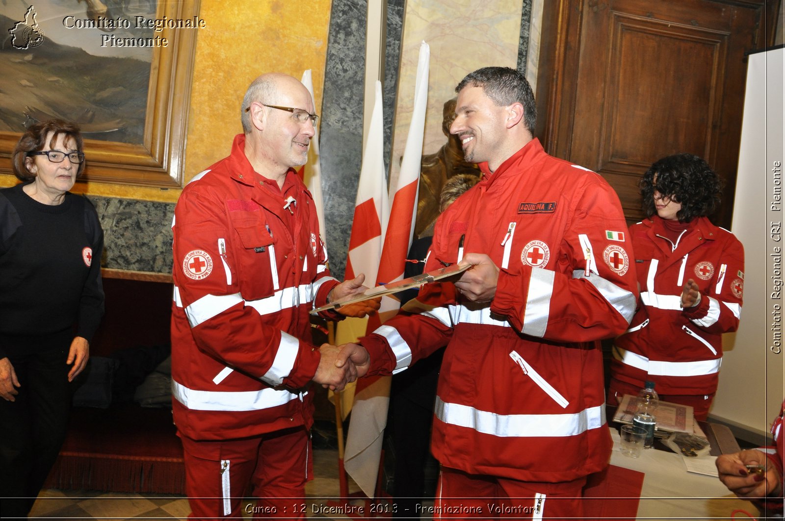 Cuneo - 12 Dicembre 2013 - Premiazione Volontari - Comitato Regionale del Piemonte