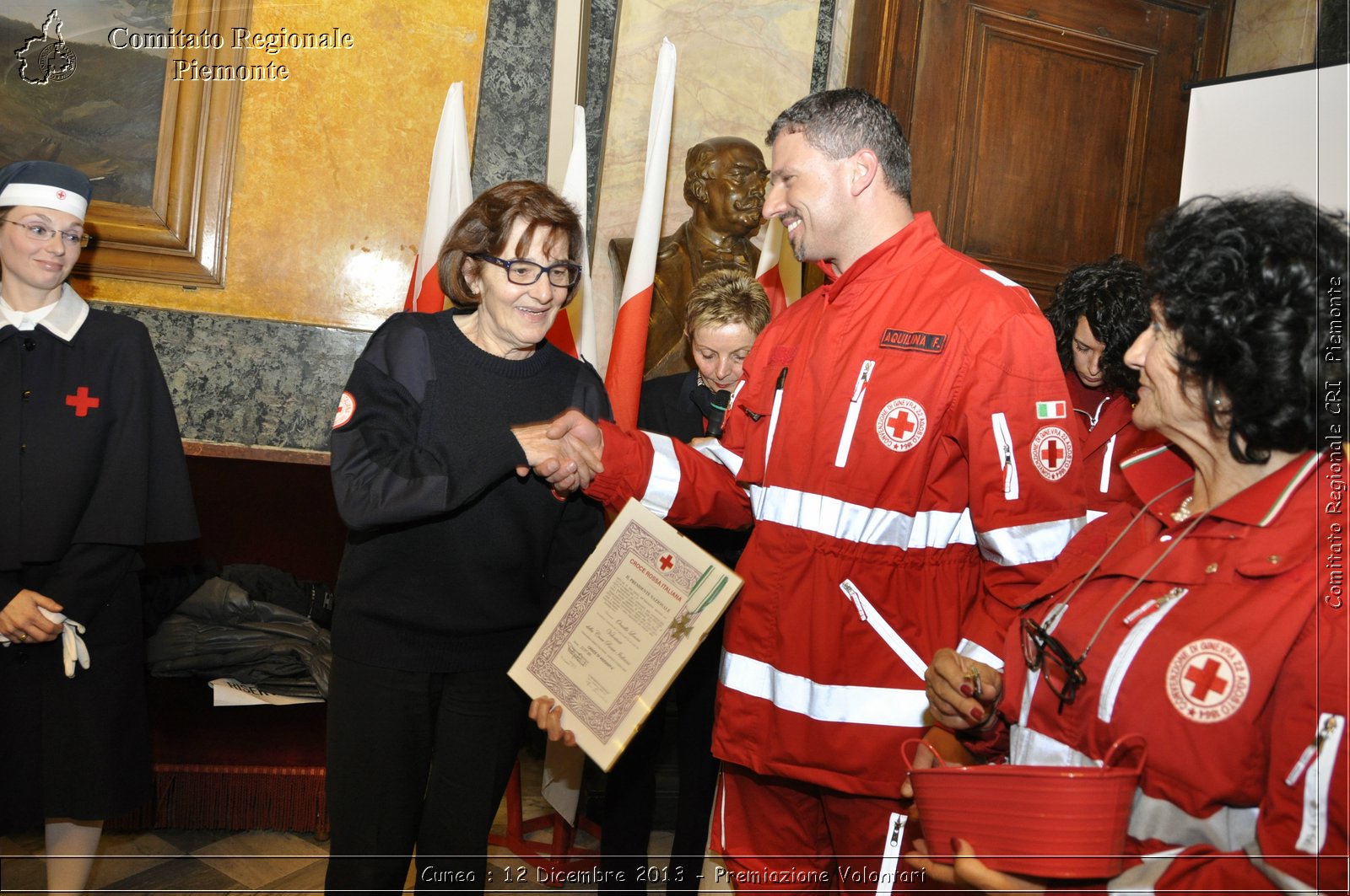 Cuneo - 12 Dicembre 2013 - Premiazione Volontari - Comitato Regionale del Piemonte