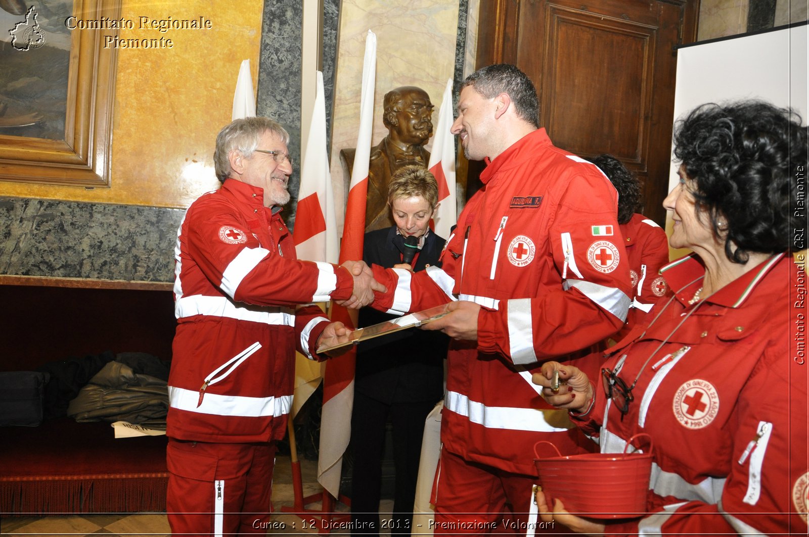 Cuneo - 12 Dicembre 2013 - Premiazione Volontari - Comitato Regionale del Piemonte