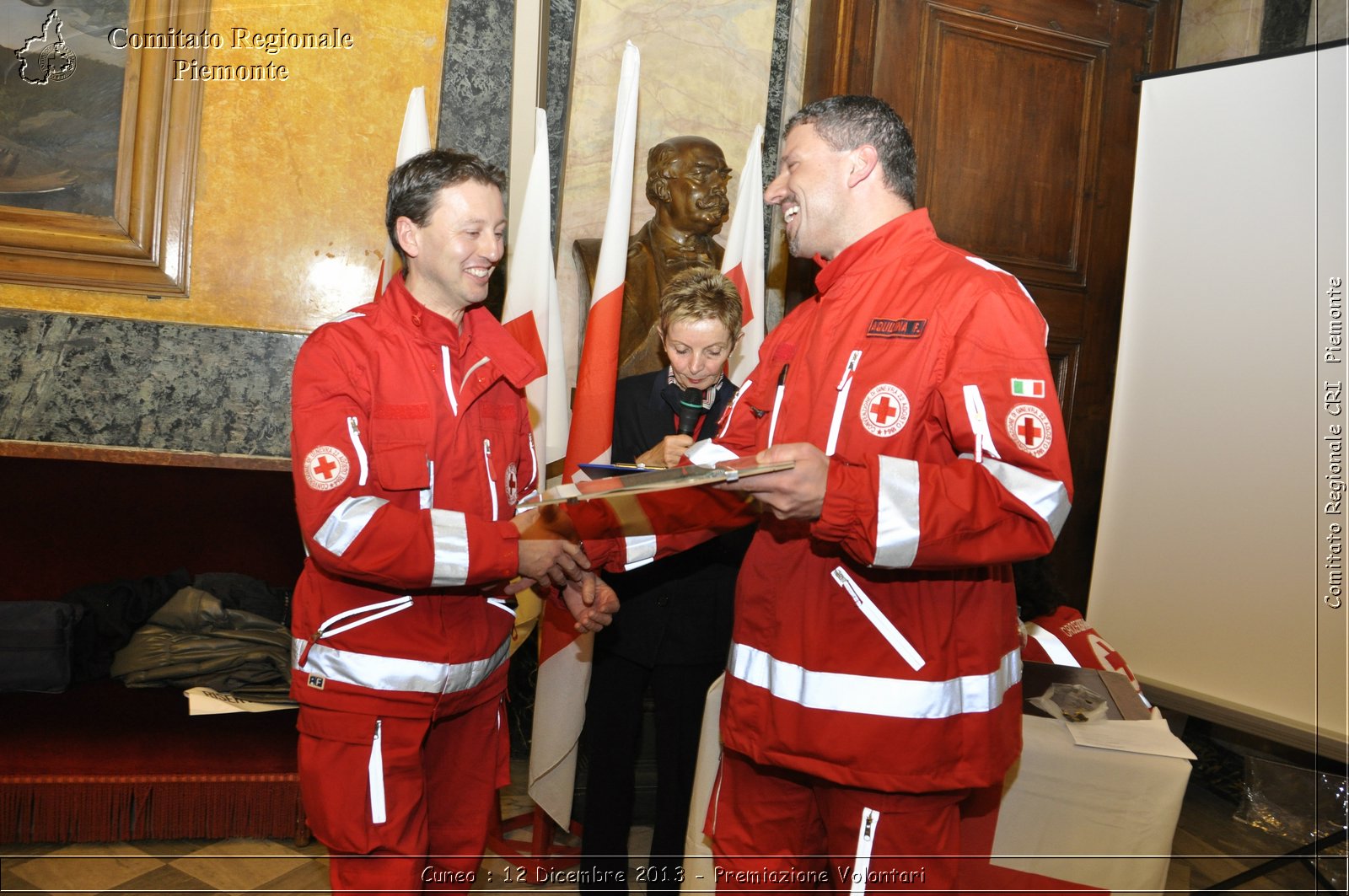 Cuneo - 12 Dicembre 2013 - Premiazione Volontari - Comitato Regionale del Piemonte