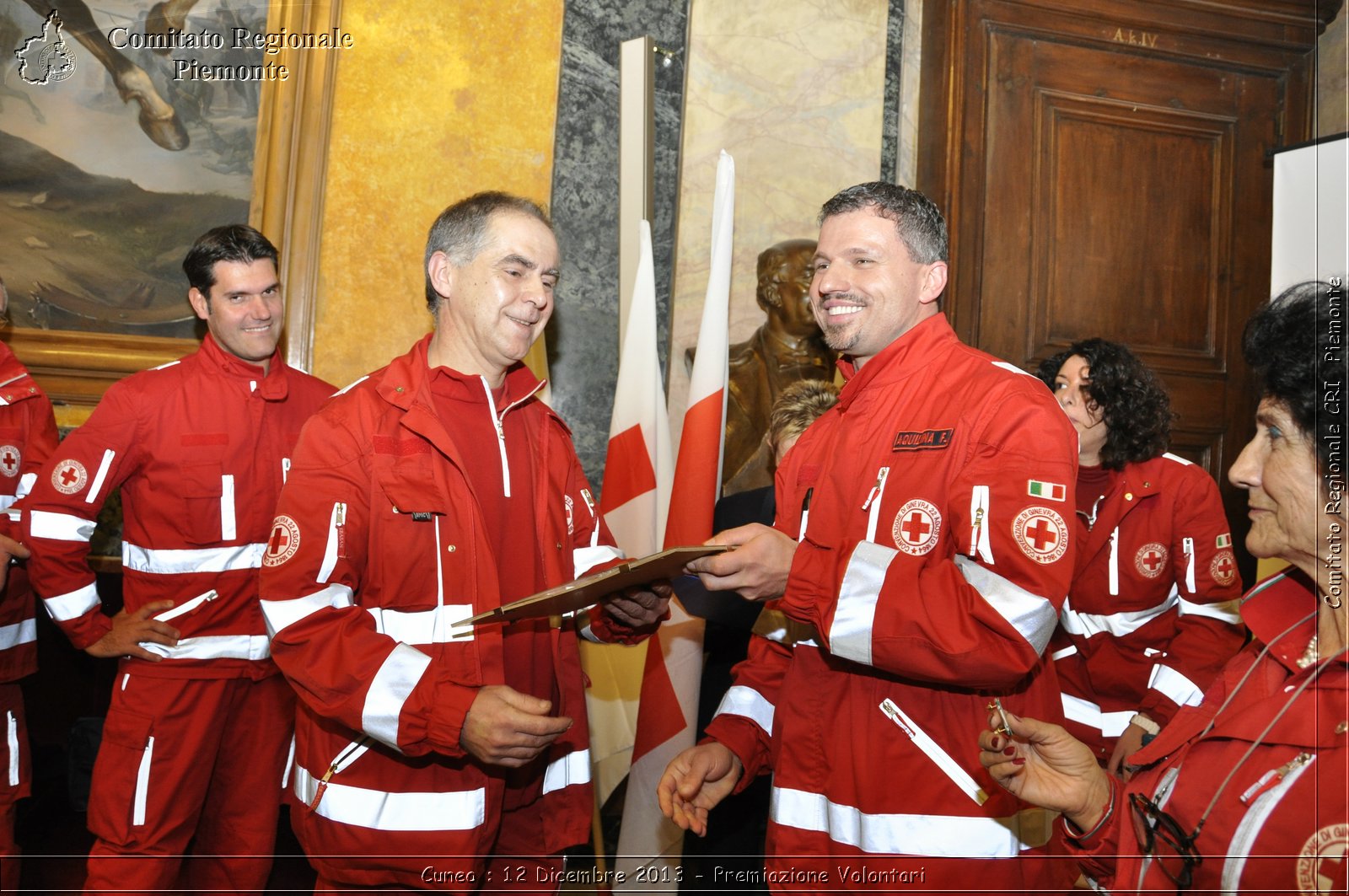 Cuneo - 12 Dicembre 2013 - Premiazione Volontari - Comitato Regionale del Piemonte