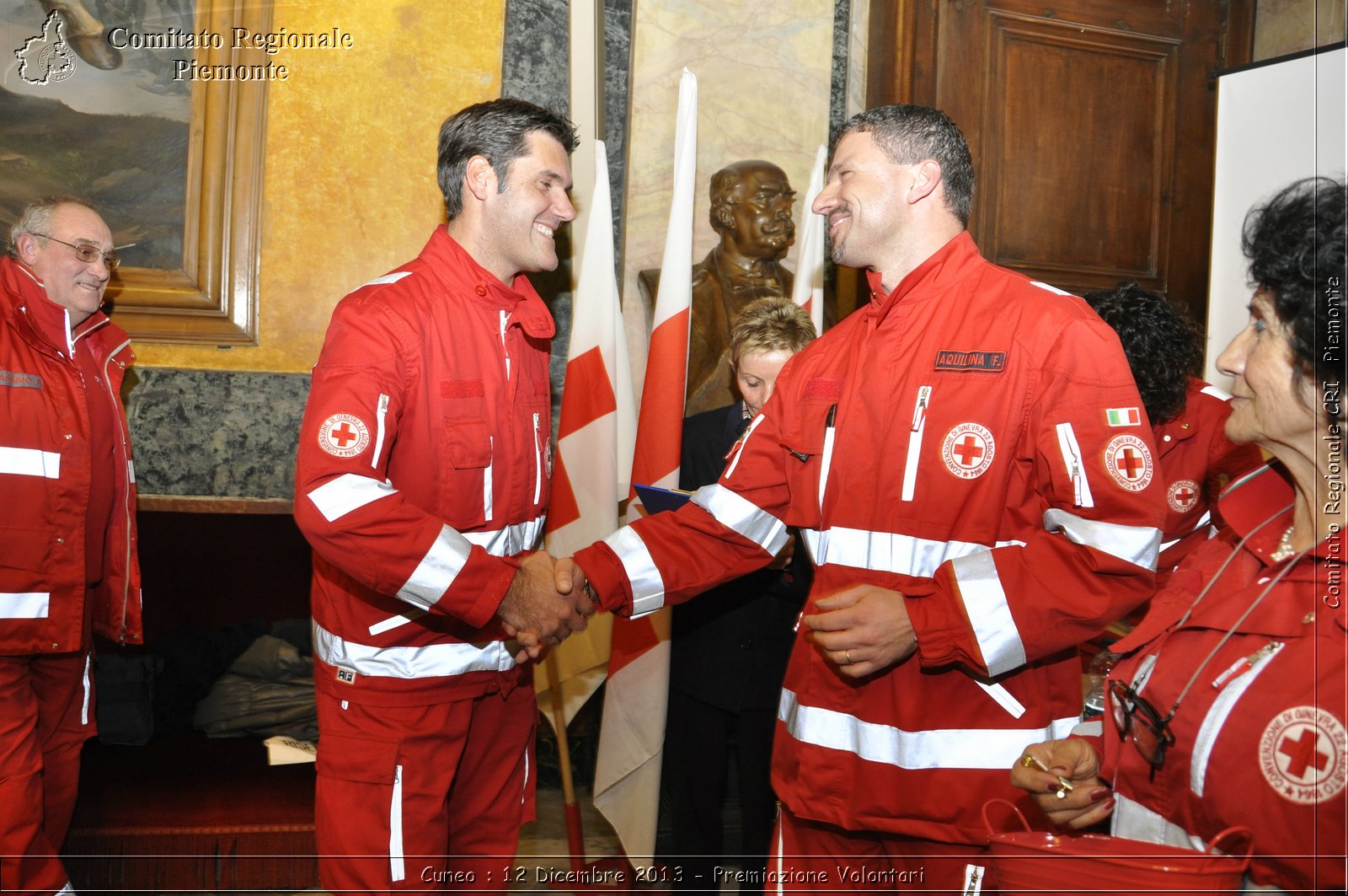 Cuneo - 12 Dicembre 2013 - Premiazione Volontari - Comitato Regionale del Piemonte