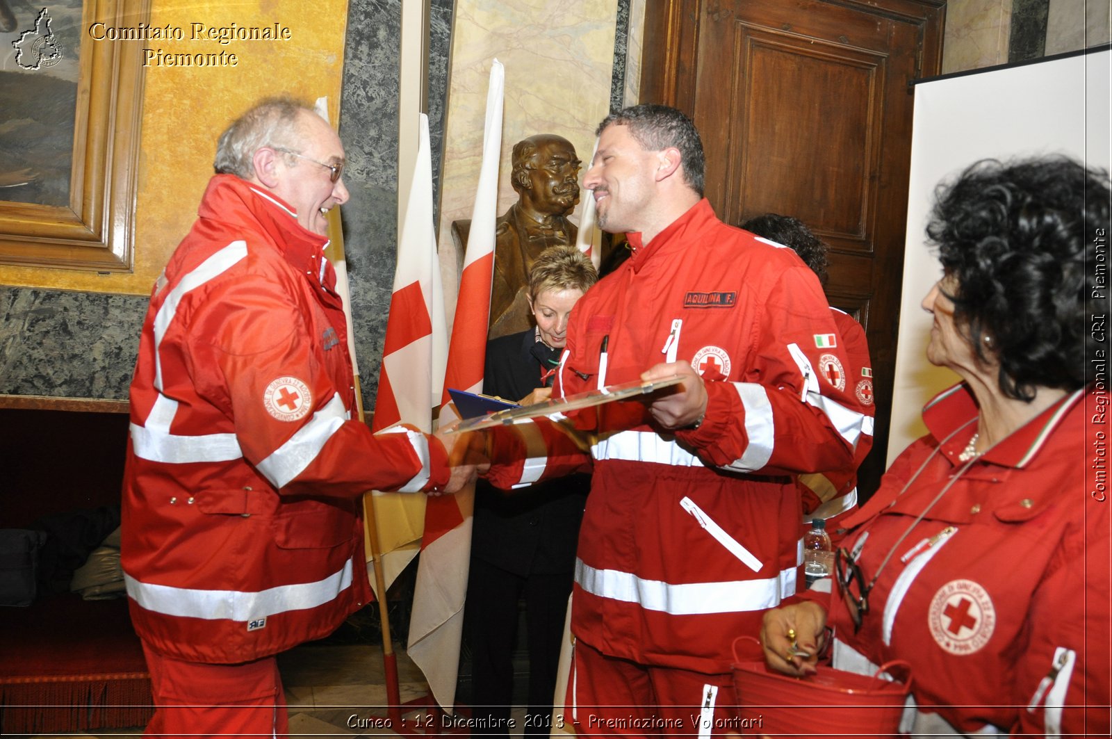 Cuneo - 12 Dicembre 2013 - Premiazione Volontari - Comitato Regionale del Piemonte