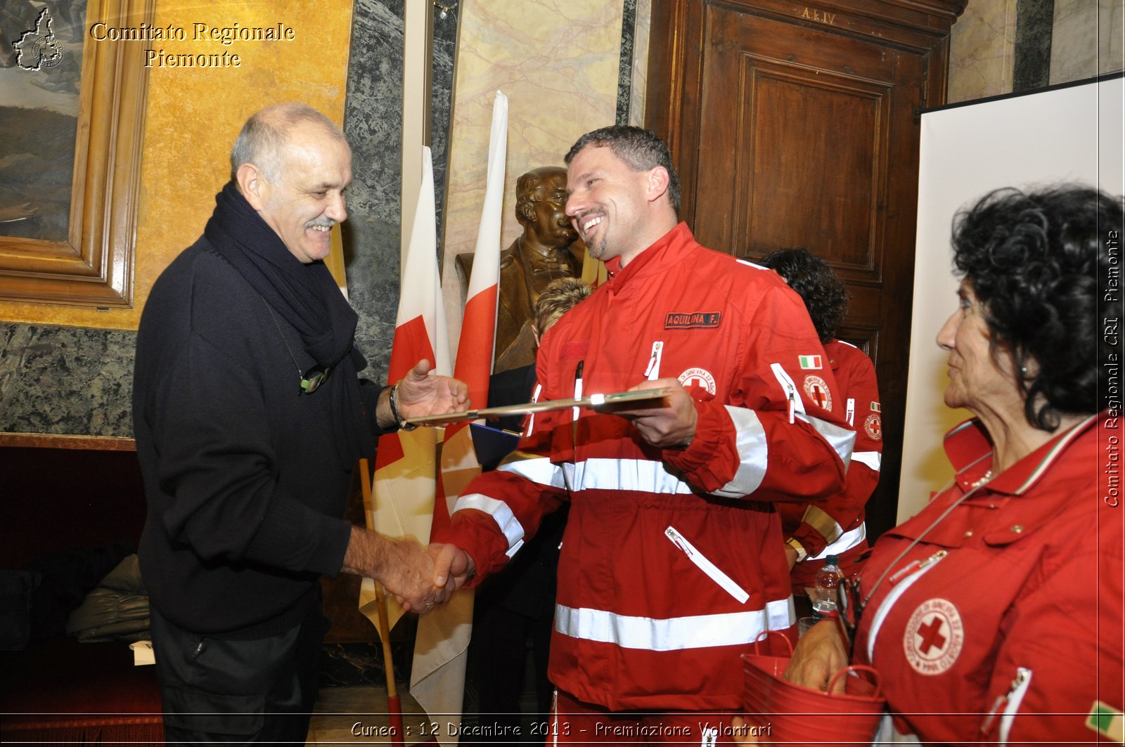 Cuneo - 12 Dicembre 2013 - Premiazione Volontari - Comitato Regionale del Piemonte