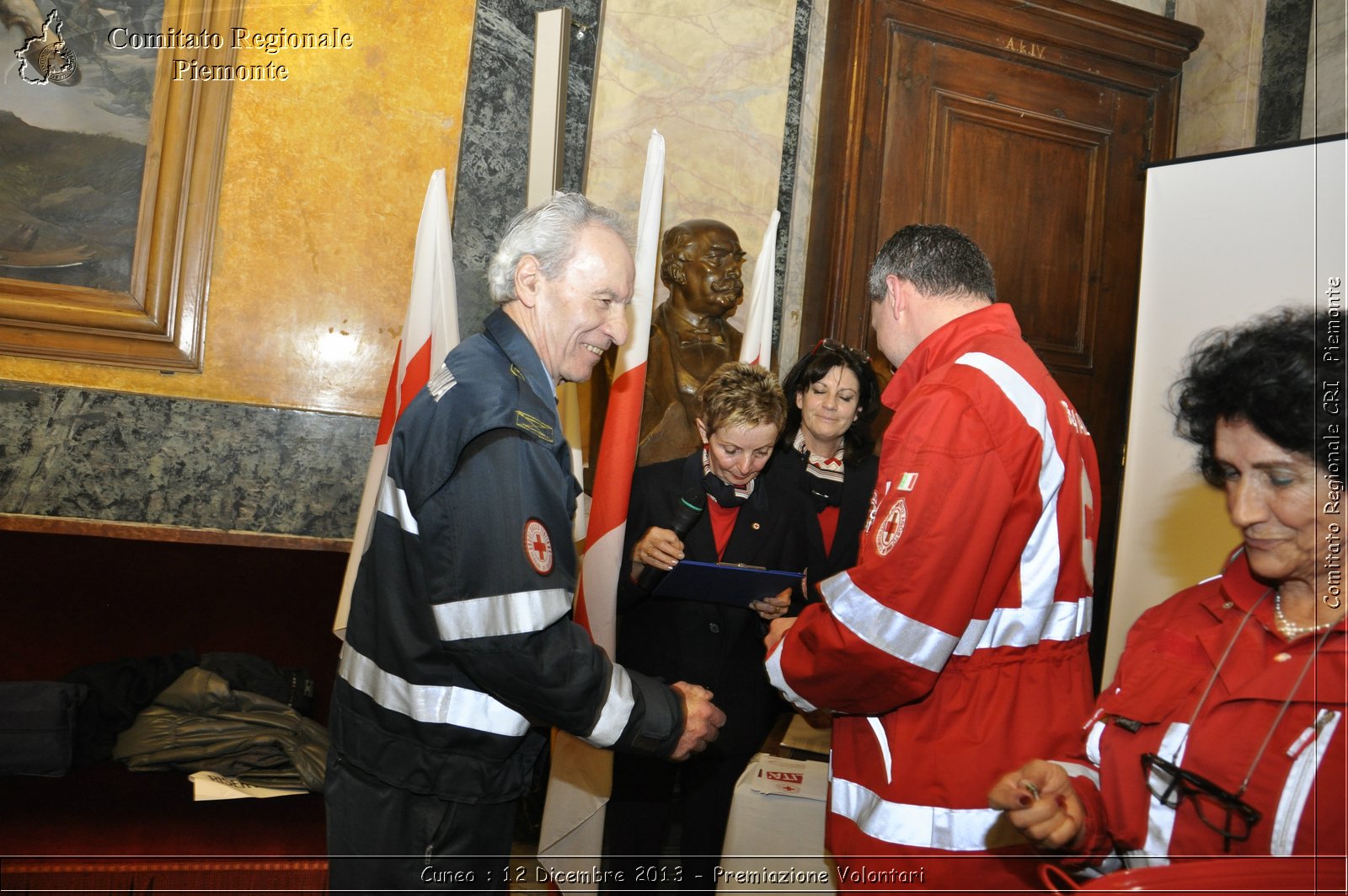 Cuneo - 12 Dicembre 2013 - Premiazione Volontari - Comitato Regionale del Piemonte