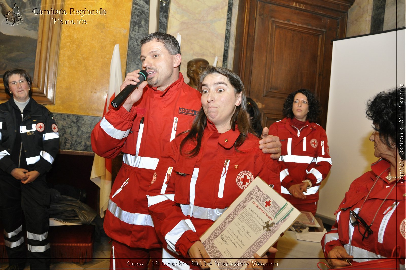 Cuneo - 12 Dicembre 2013 - Premiazione Volontari - Comitato Regionale del Piemonte