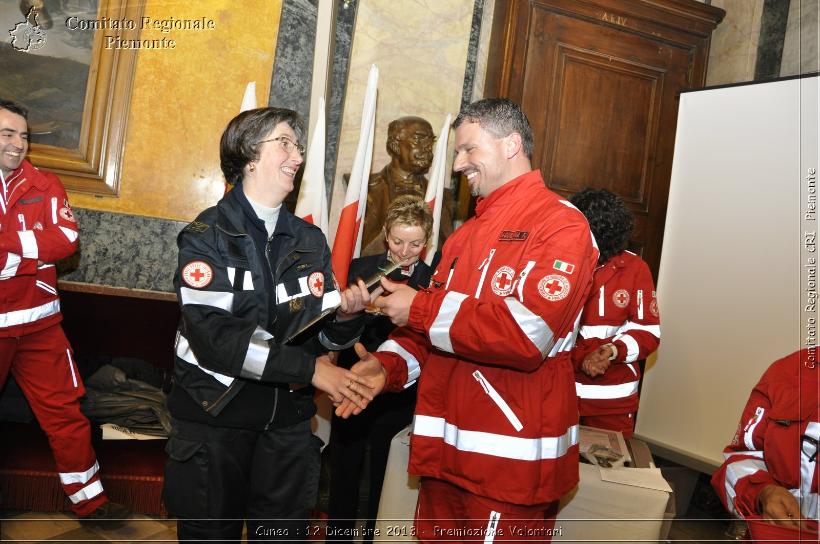 Cuneo - 12 Dicembre 2013 - Premiazione Volontari - Comitato Regionale del Piemonte