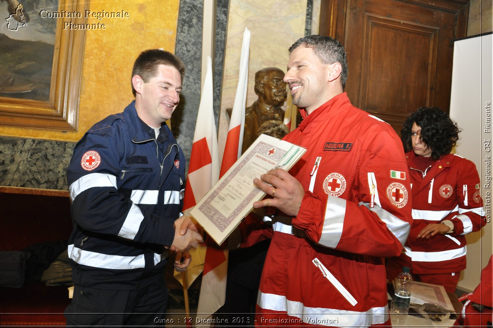 Cuneo - 12 Dicembre 2013 - Premiazione Volontari - Comitato Regionale del Piemonte