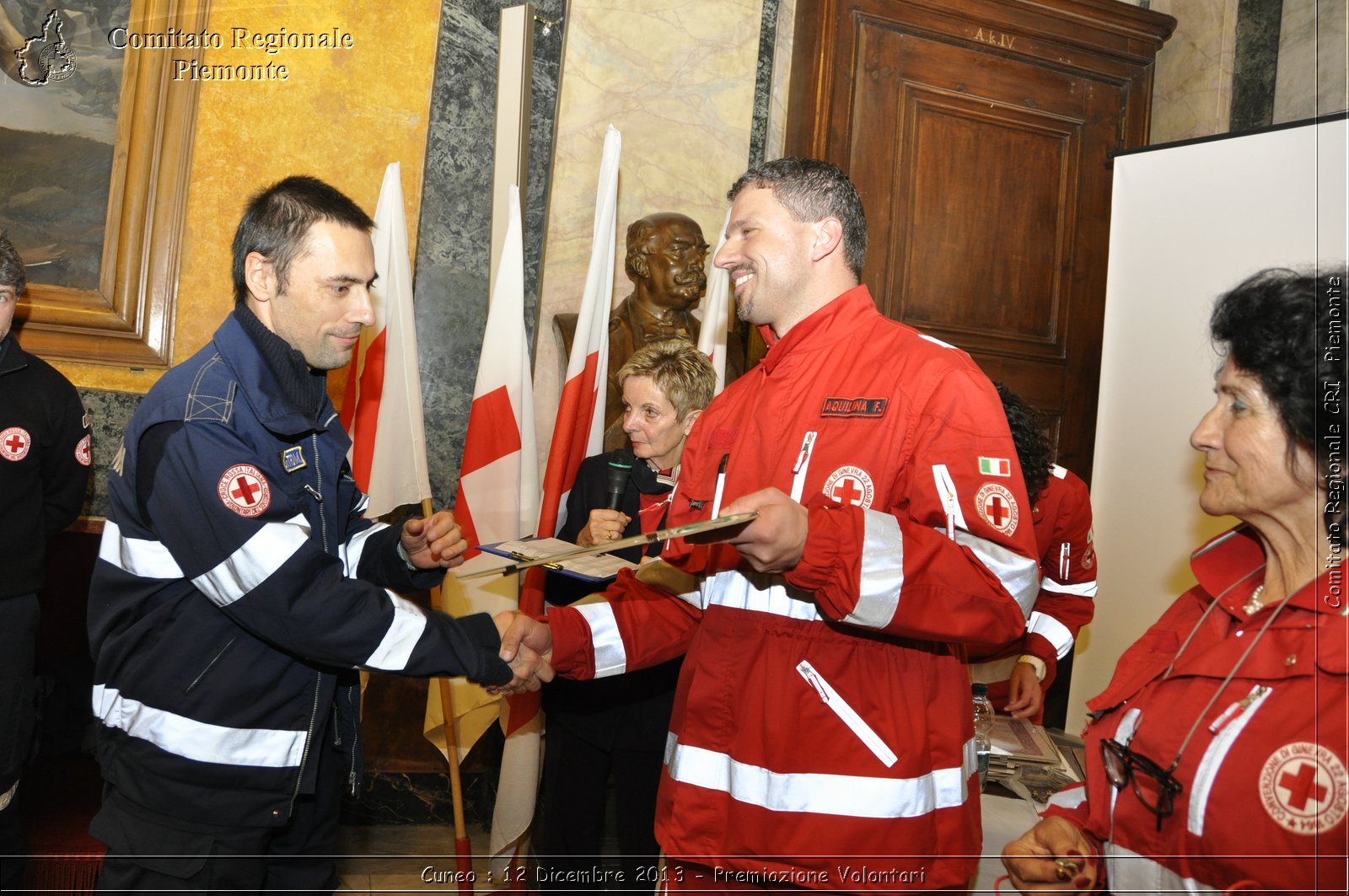 Cuneo - 12 Dicembre 2013 - Premiazione Volontari - Comitato Regionale del Piemonte