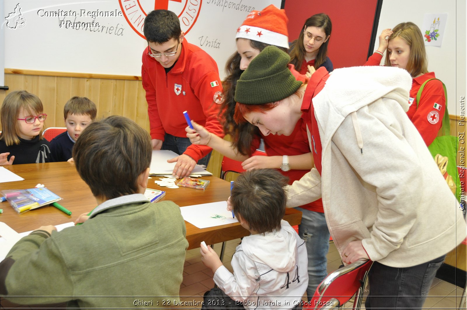 Chieri - 22 Dicembre 2013 - Babbo Natale in Croce Rossa - Comitato Regionale del Piemonte