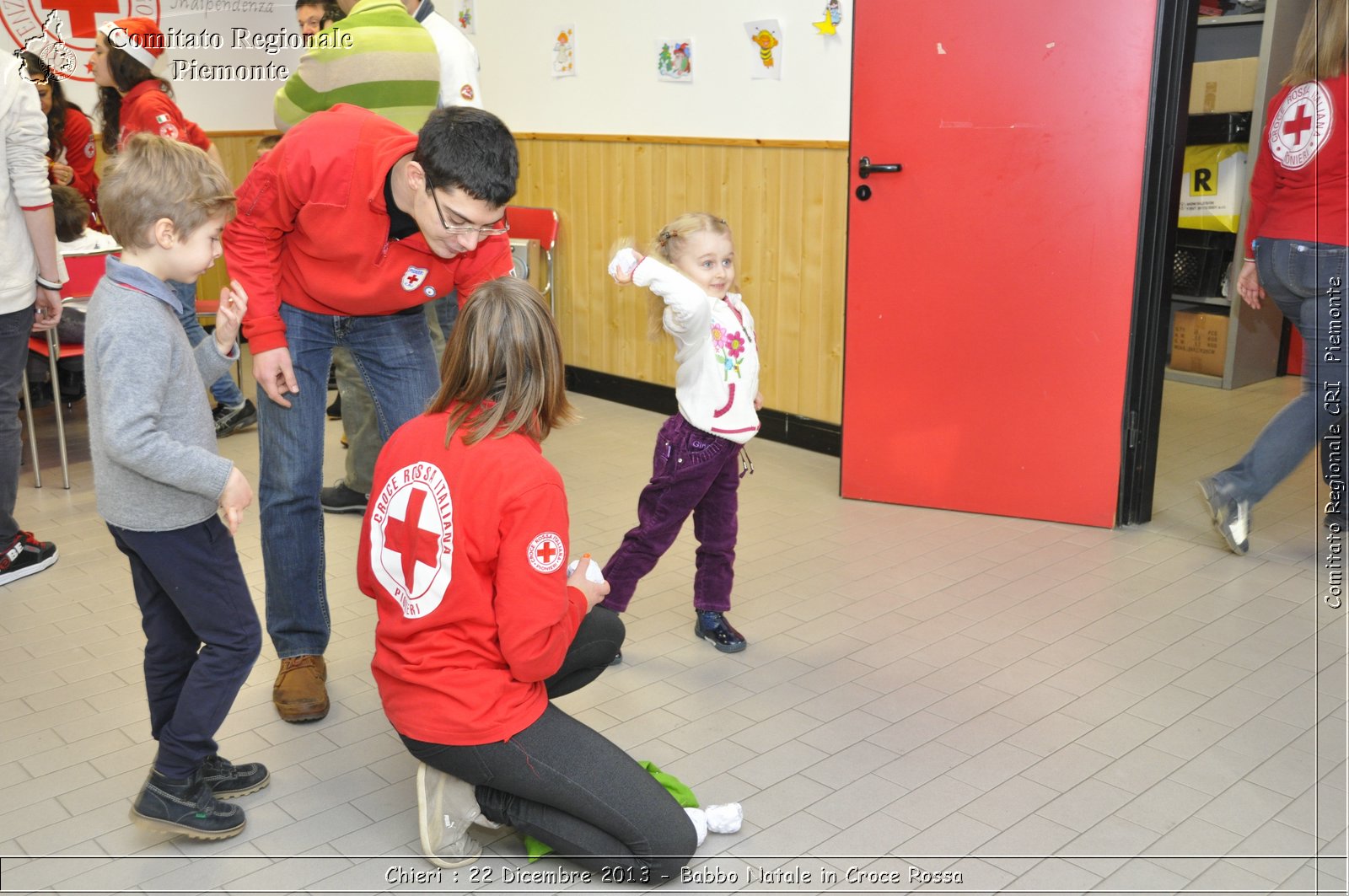 Chieri - 22 Dicembre 2013 - Babbo Natale in Croce Rossa - Comitato Regionale del Piemonte