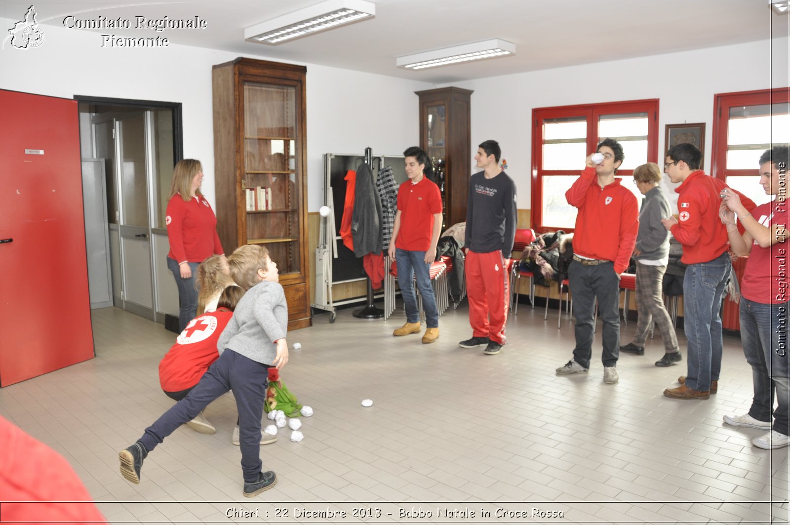 Chieri - 22 Dicembre 2013 - Babbo Natale in Croce Rossa - Comitato Regionale del Piemonte