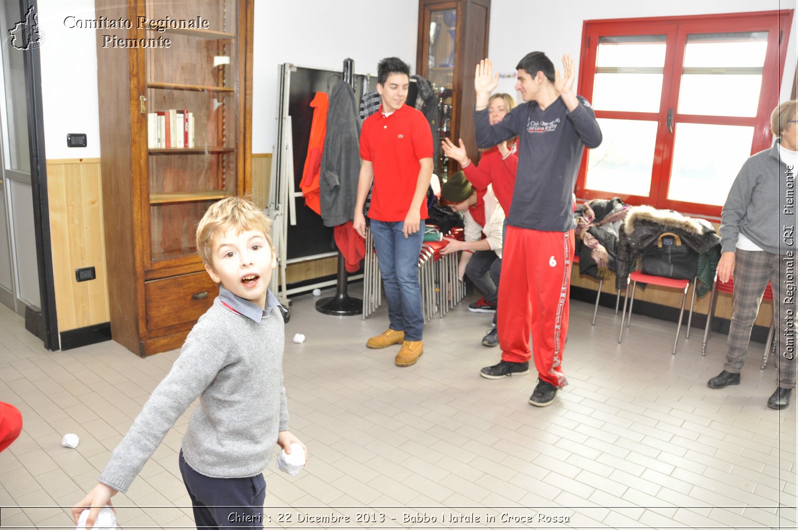 Chieri - 22 Dicembre 2013 - Babbo Natale in Croce Rossa - Comitato Regionale del Piemonte