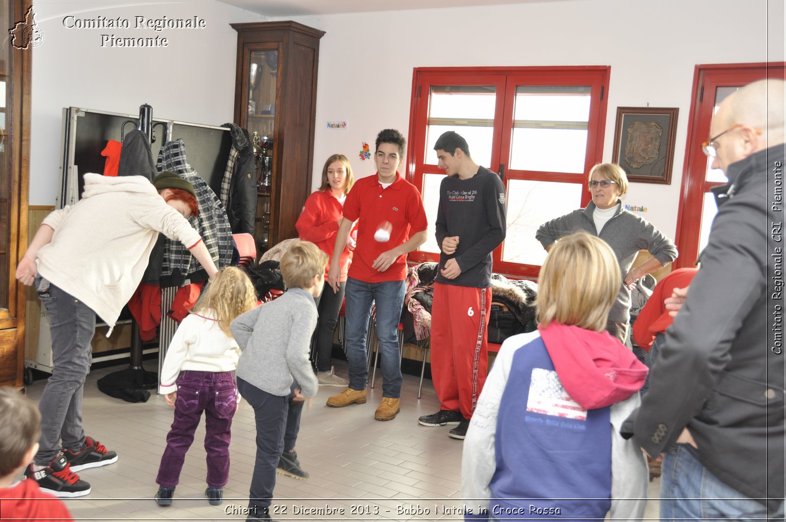 Chieri - 22 Dicembre 2013 - Babbo Natale in Croce Rossa - Comitato Regionale del Piemonte