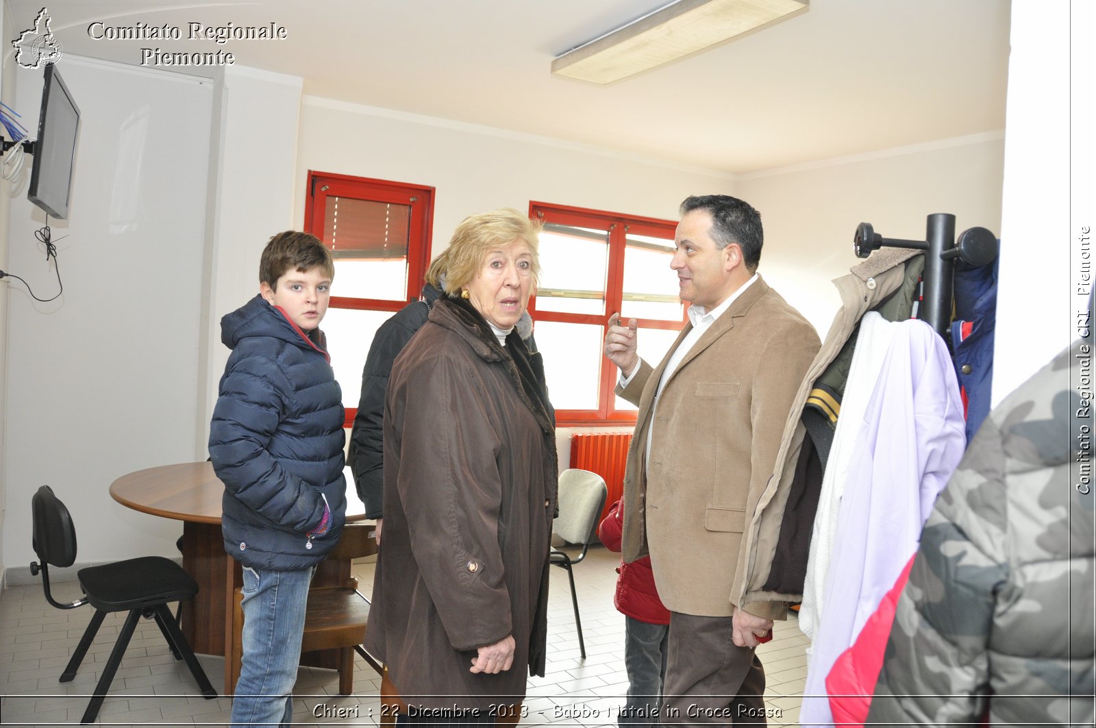 Chieri - 22 Dicembre 2013 - Babbo Natale in Croce Rossa - Comitato Regionale del Piemonte