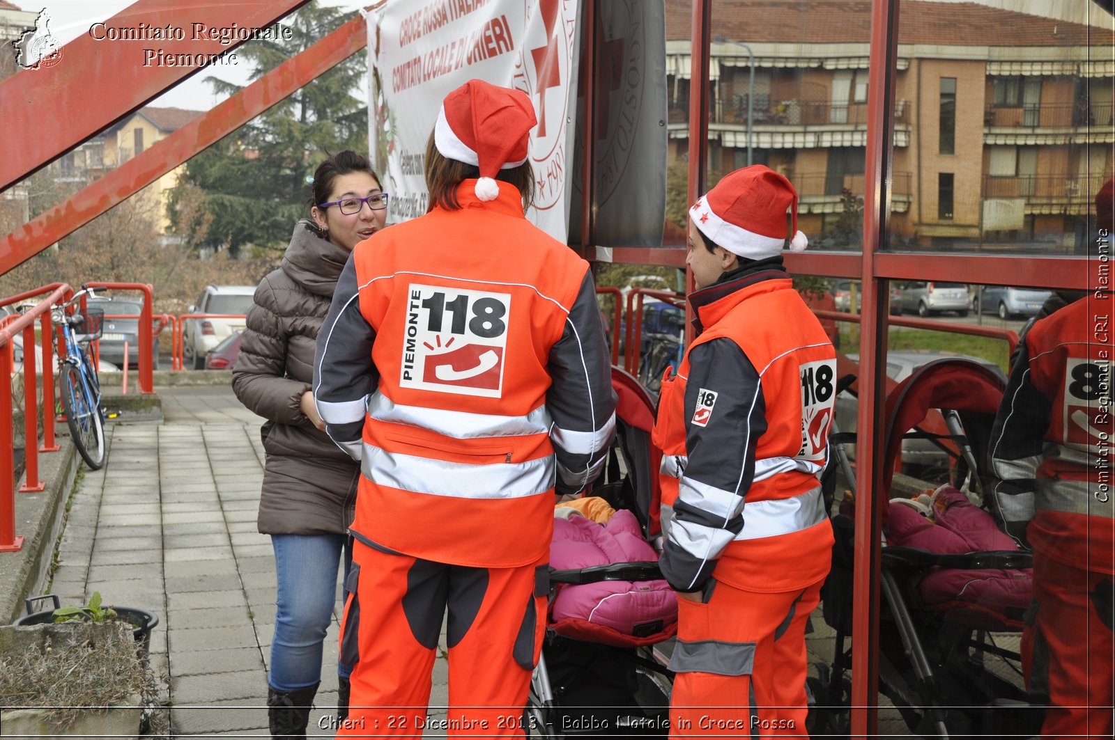 Chieri - 22 Dicembre 2013 - Babbo Natale in Croce Rossa - Comitato Regionale del Piemonte