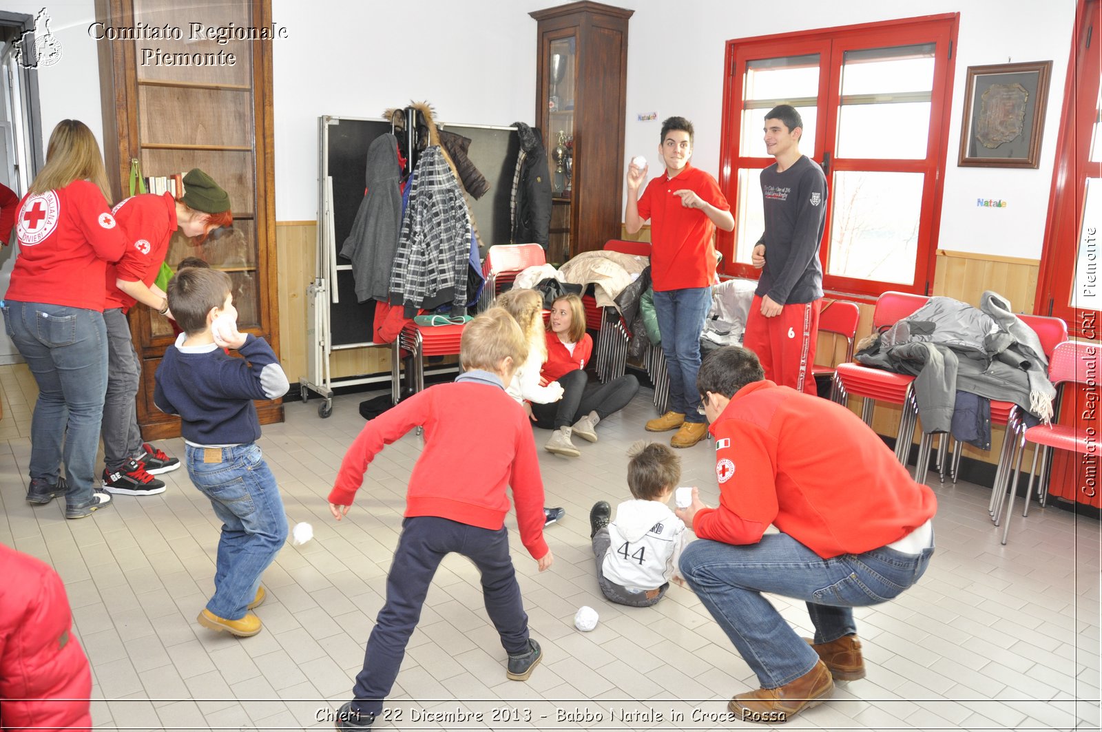 Chieri - 22 Dicembre 2013 - Babbo Natale in Croce Rossa - Comitato Regionale del Piemonte