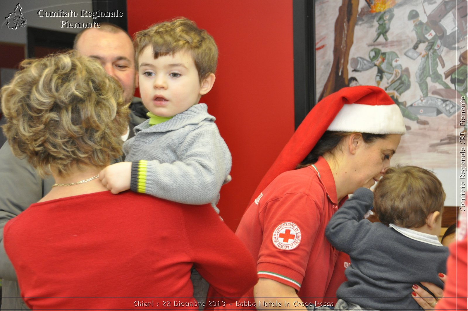 Chieri - 22 Dicembre 2013 - Babbo Natale in Croce Rossa - Comitato Regionale del Piemonte