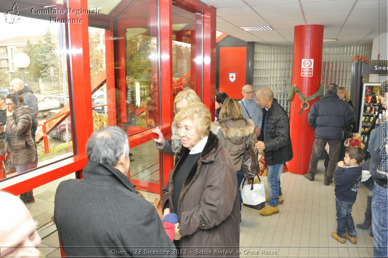 Chieri - 22 Dicembre 2013 - Babbo Natale in Croce Rossa - Comitato Regionale del Piemonte