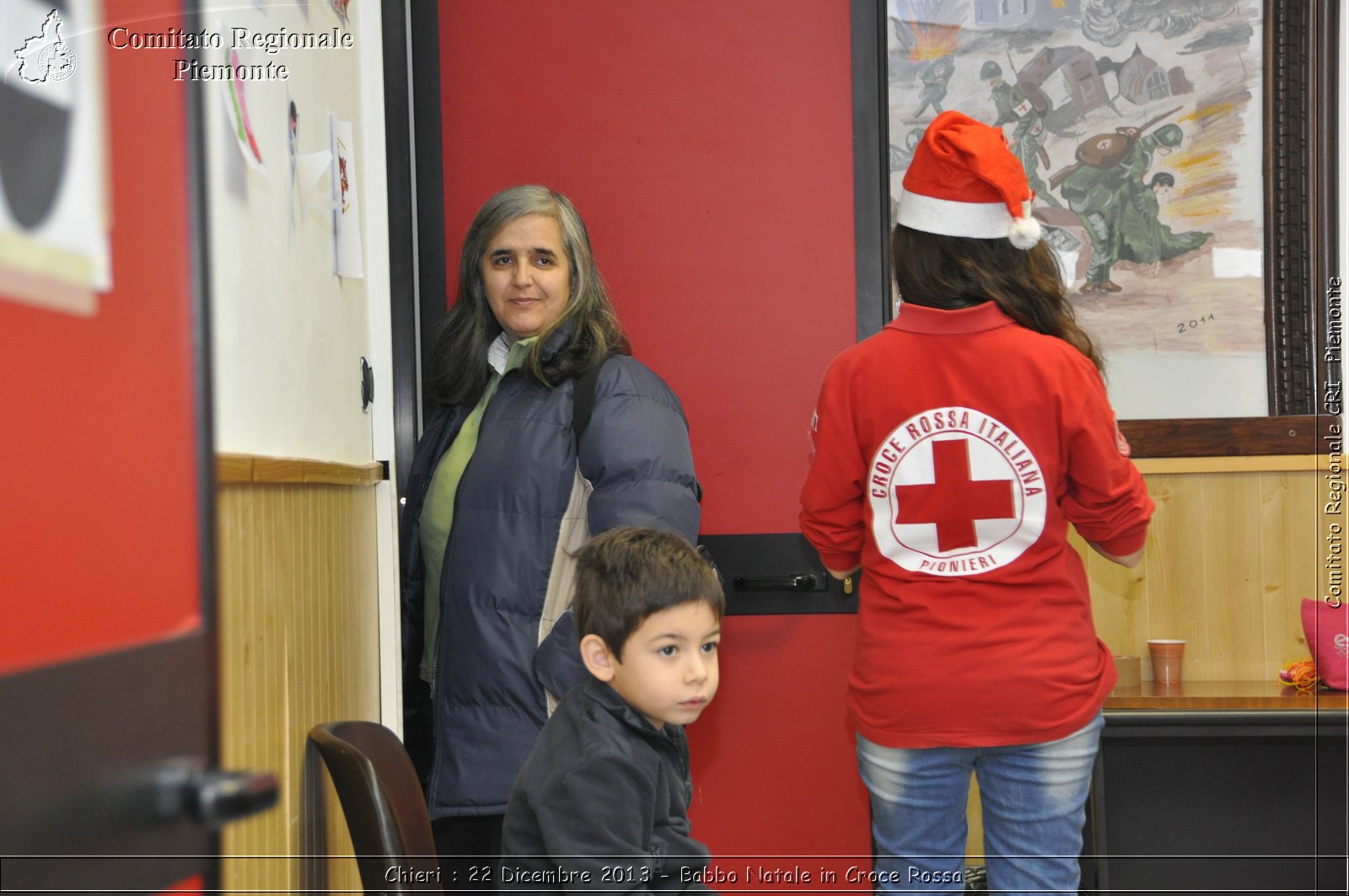 Chieri - 22 Dicembre 2013 - Babbo Natale in Croce Rossa - Comitato Regionale del Piemonte