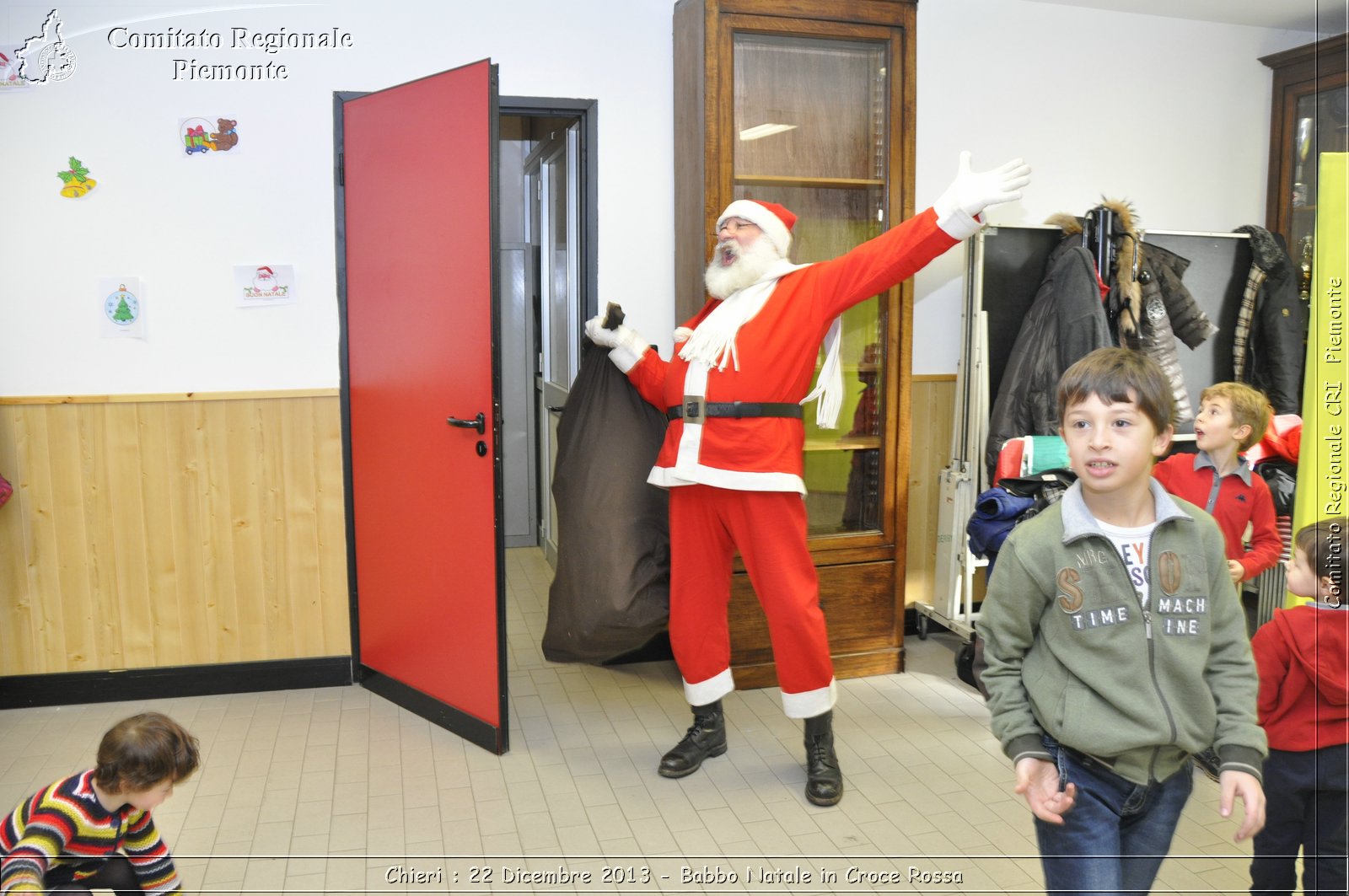 Chieri - 22 Dicembre 2013 - Babbo Natale in Croce Rossa - Comitato Regionale del Piemonte