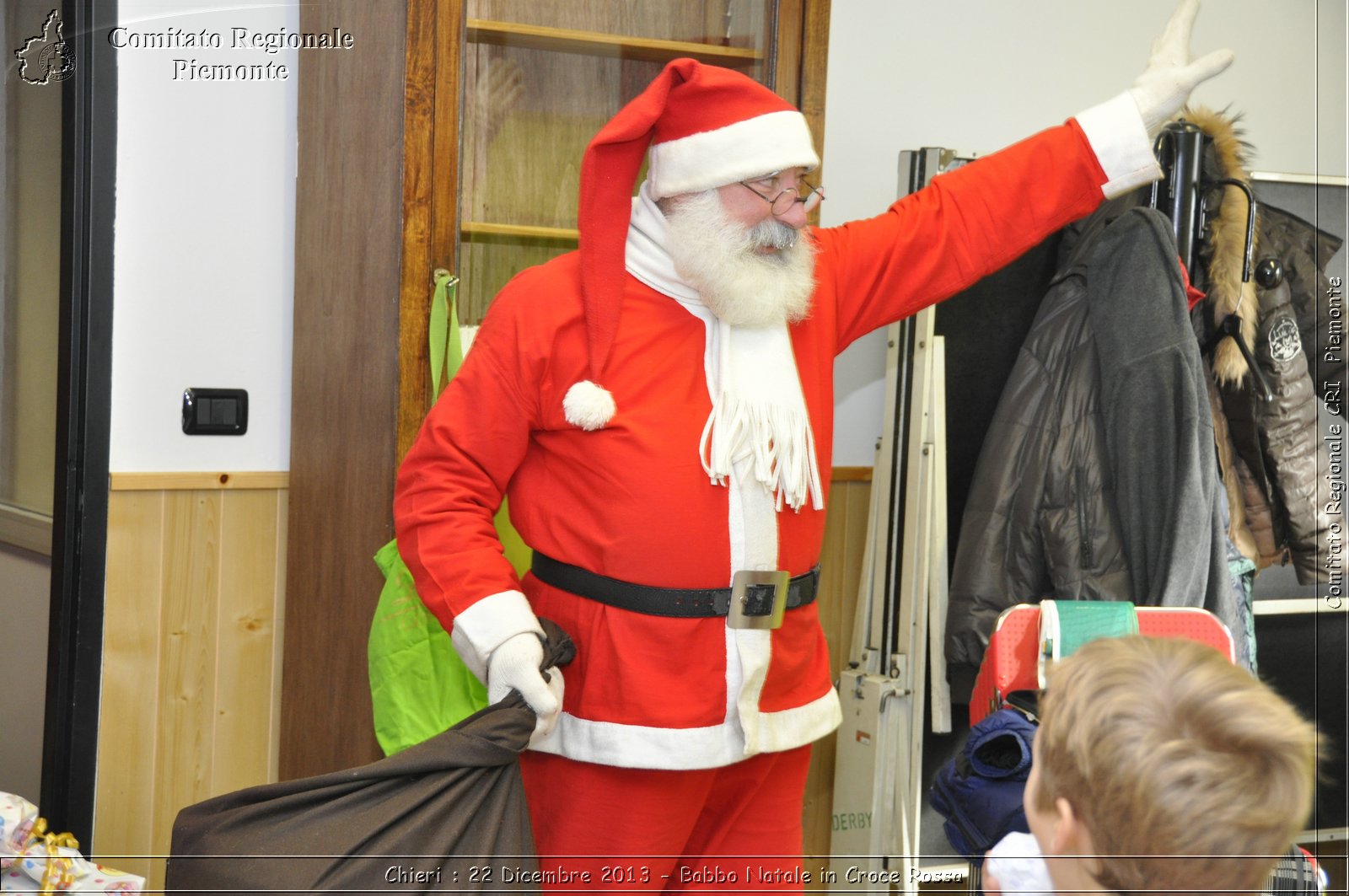 Chieri - 22 Dicembre 2013 - Babbo Natale in Croce Rossa - Comitato Regionale del Piemonte