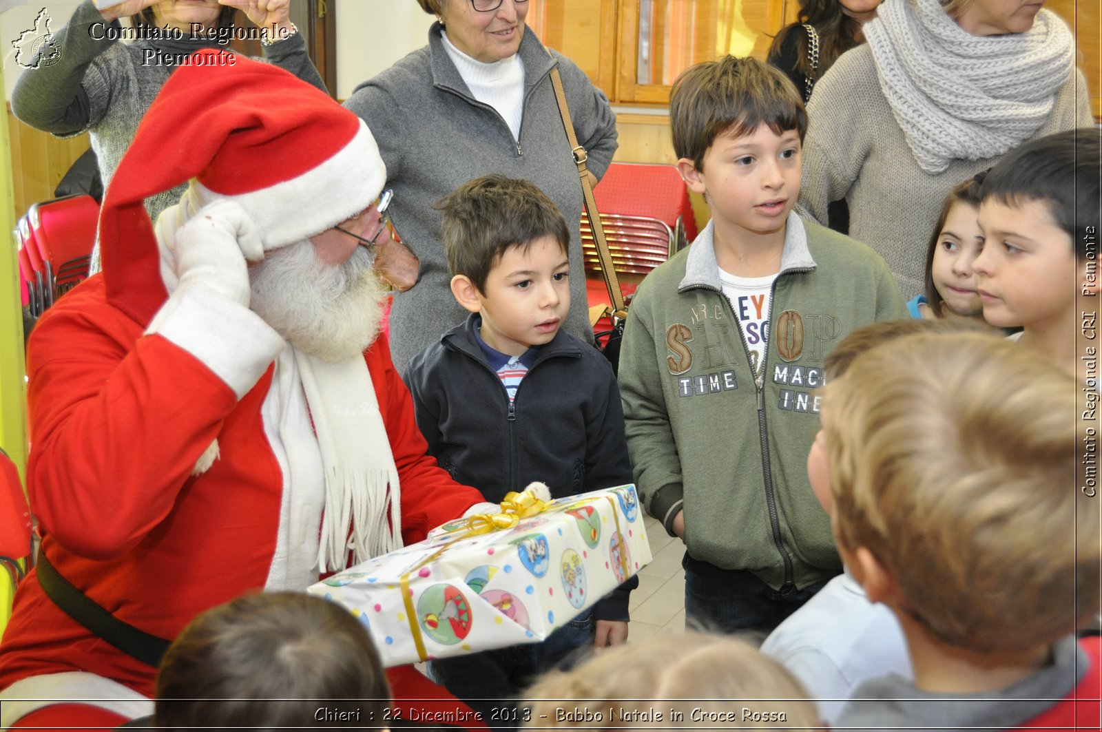 Chieri - 22 Dicembre 2013 - Babbo Natale in Croce Rossa - Comitato Regionale del Piemonte