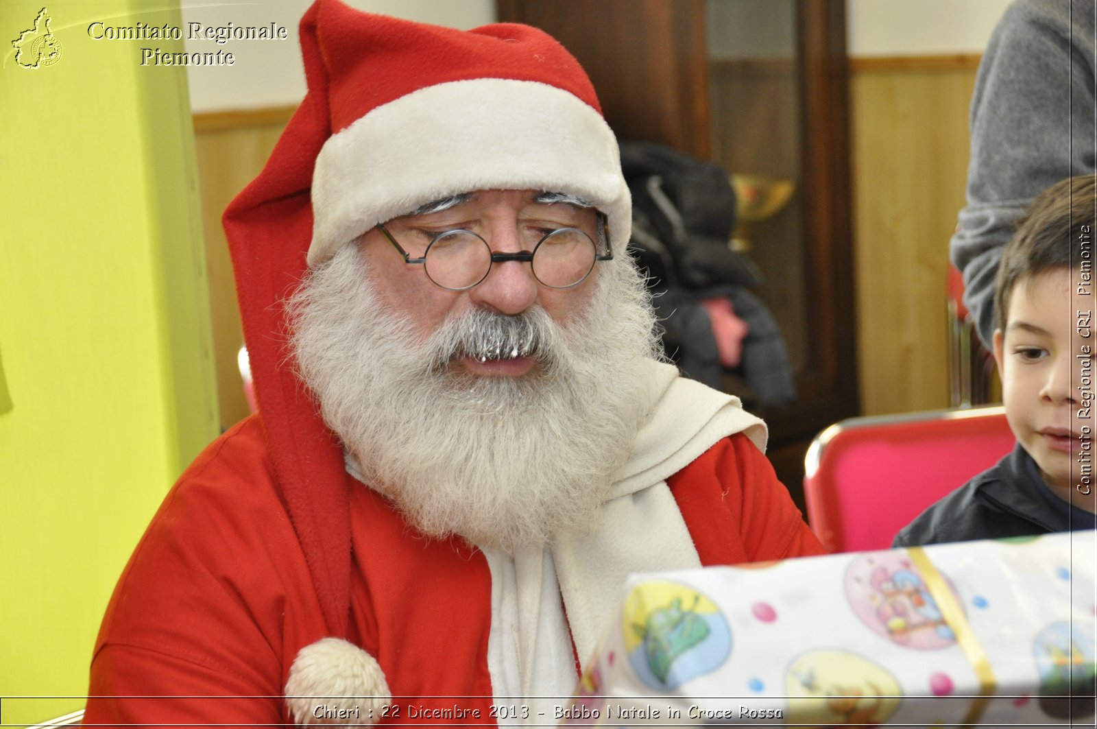 Chieri - 22 Dicembre 2013 - Babbo Natale in Croce Rossa - Comitato Regionale del Piemonte