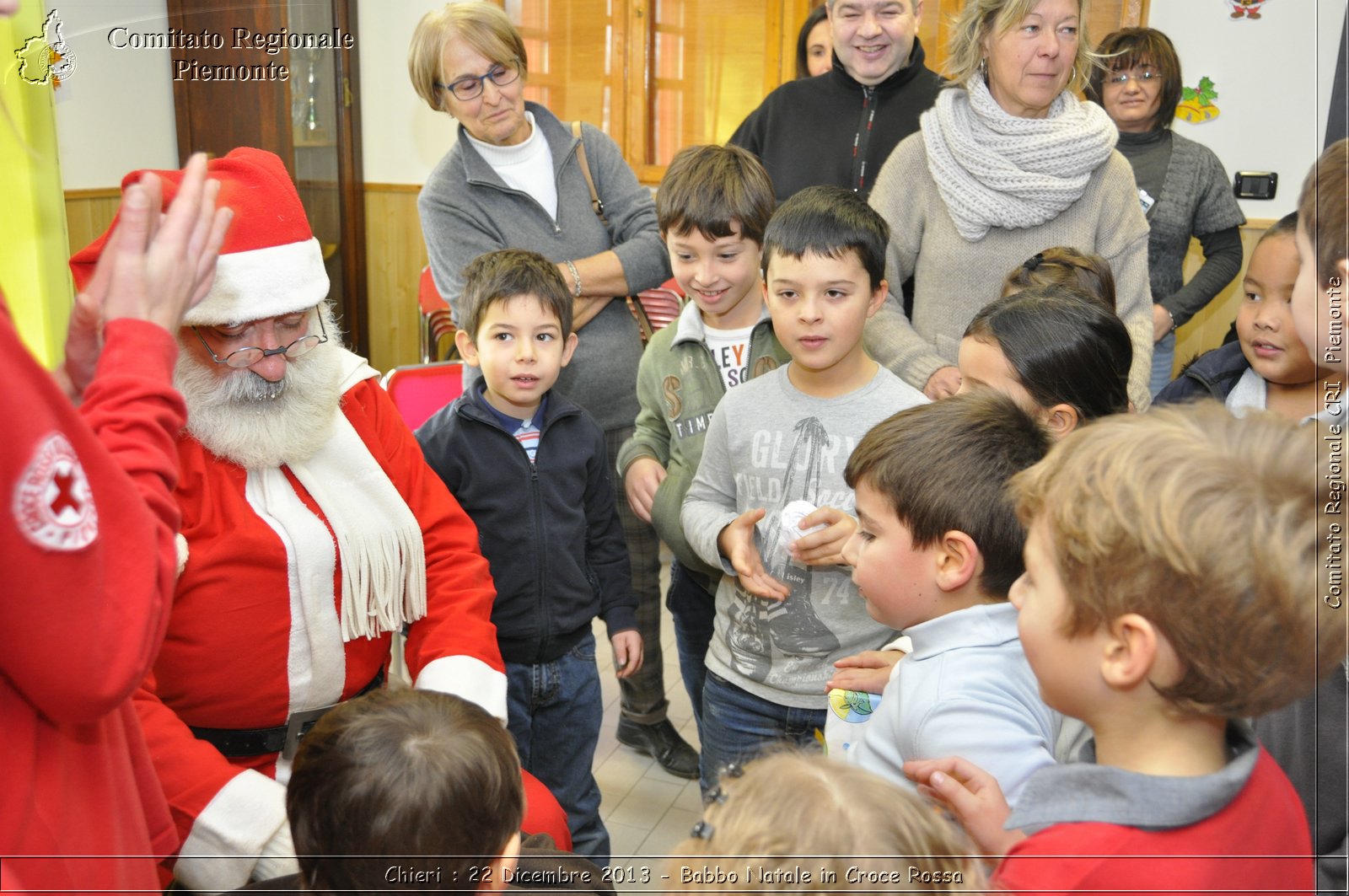 Chieri - 22 Dicembre 2013 - Babbo Natale in Croce Rossa - Comitato Regionale del Piemonte