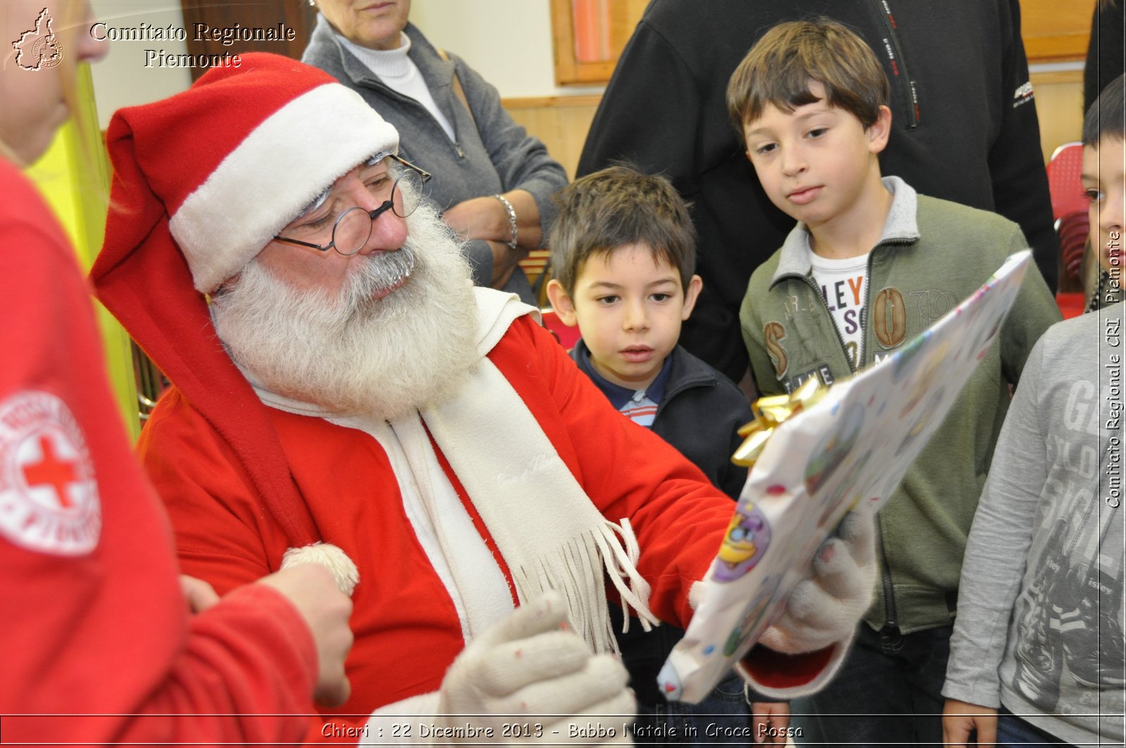 Chieri - 22 Dicembre 2013 - Babbo Natale in Croce Rossa - Comitato Regionale del Piemonte