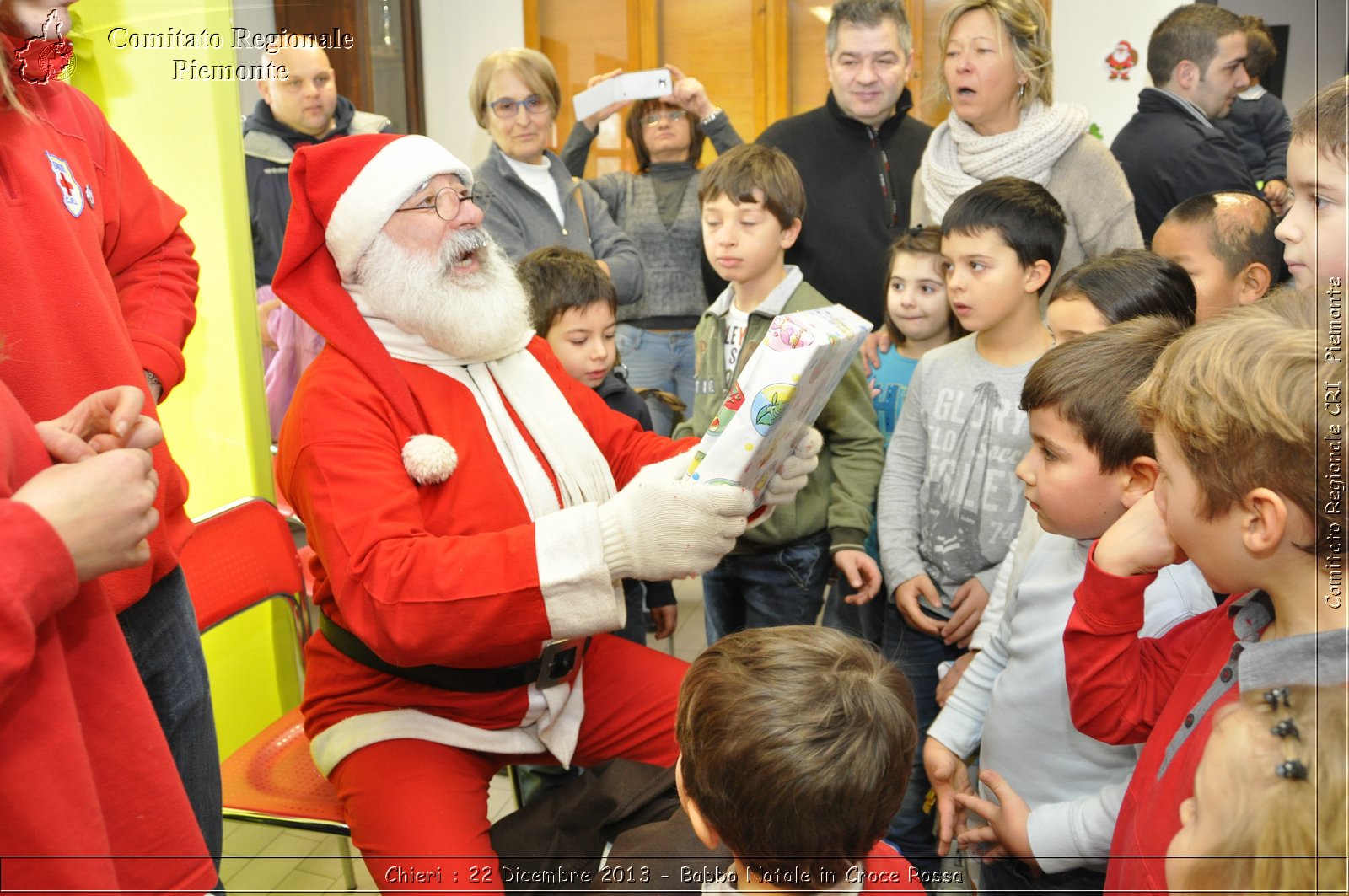 Chieri - 22 Dicembre 2013 - Babbo Natale in Croce Rossa - Comitato Regionale del Piemonte