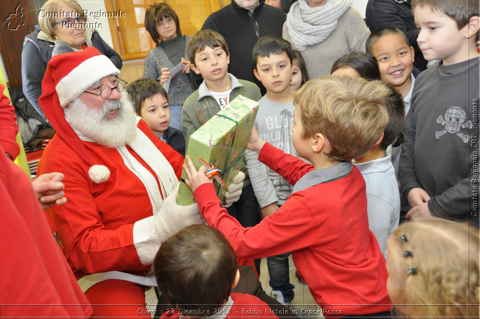 Chieri - 22 Dicembre 2013 - Babbo Natale in Croce Rossa - Comitato Regionale del Piemonte