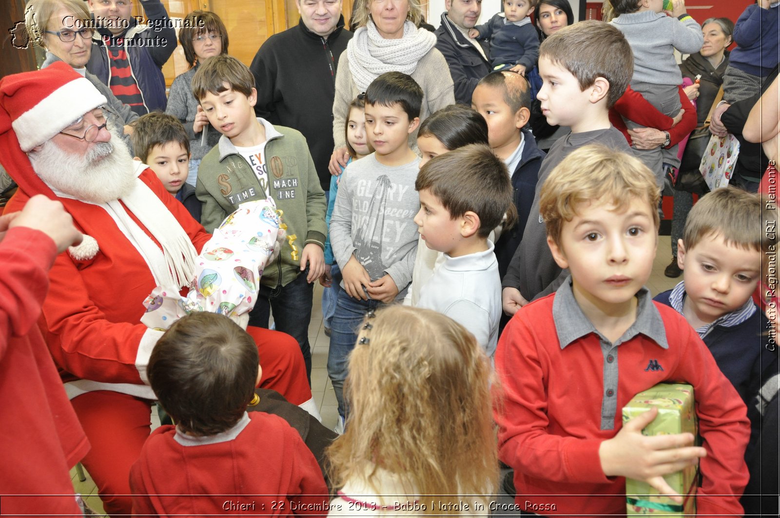 Chieri - 22 Dicembre 2013 - Babbo Natale in Croce Rossa - Comitato Regionale del Piemonte