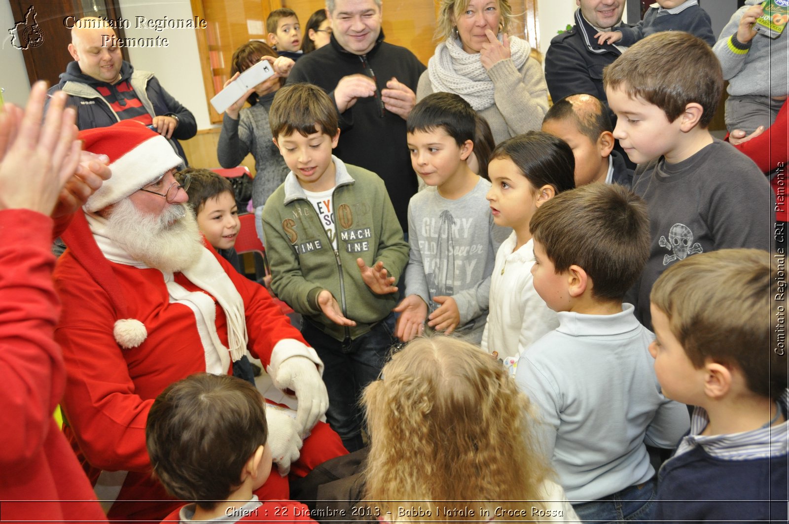 Chieri - 22 Dicembre 2013 - Babbo Natale in Croce Rossa - Comitato Regionale del Piemonte