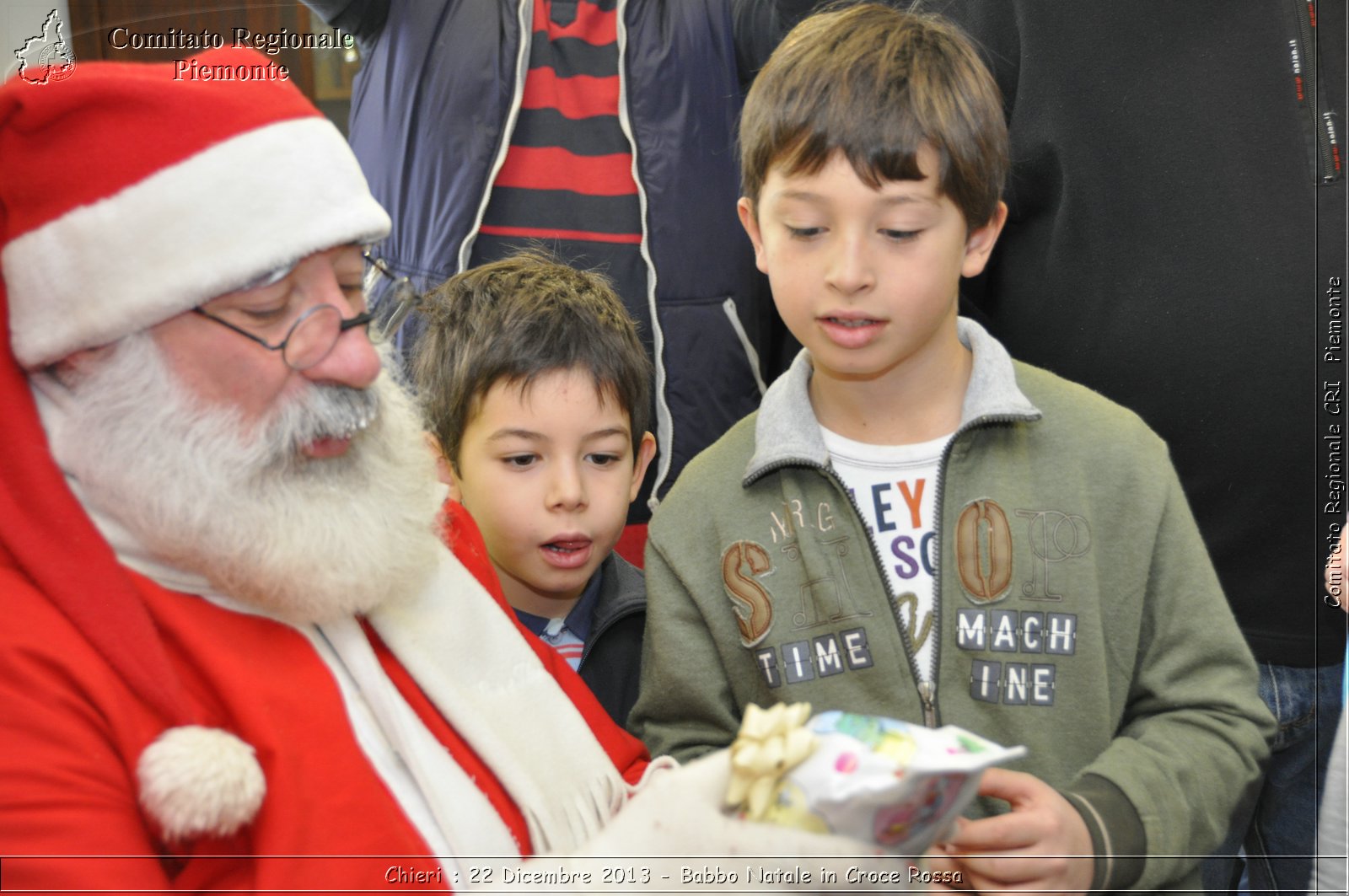 Chieri - 22 Dicembre 2013 - Babbo Natale in Croce Rossa - Comitato Regionale del Piemonte