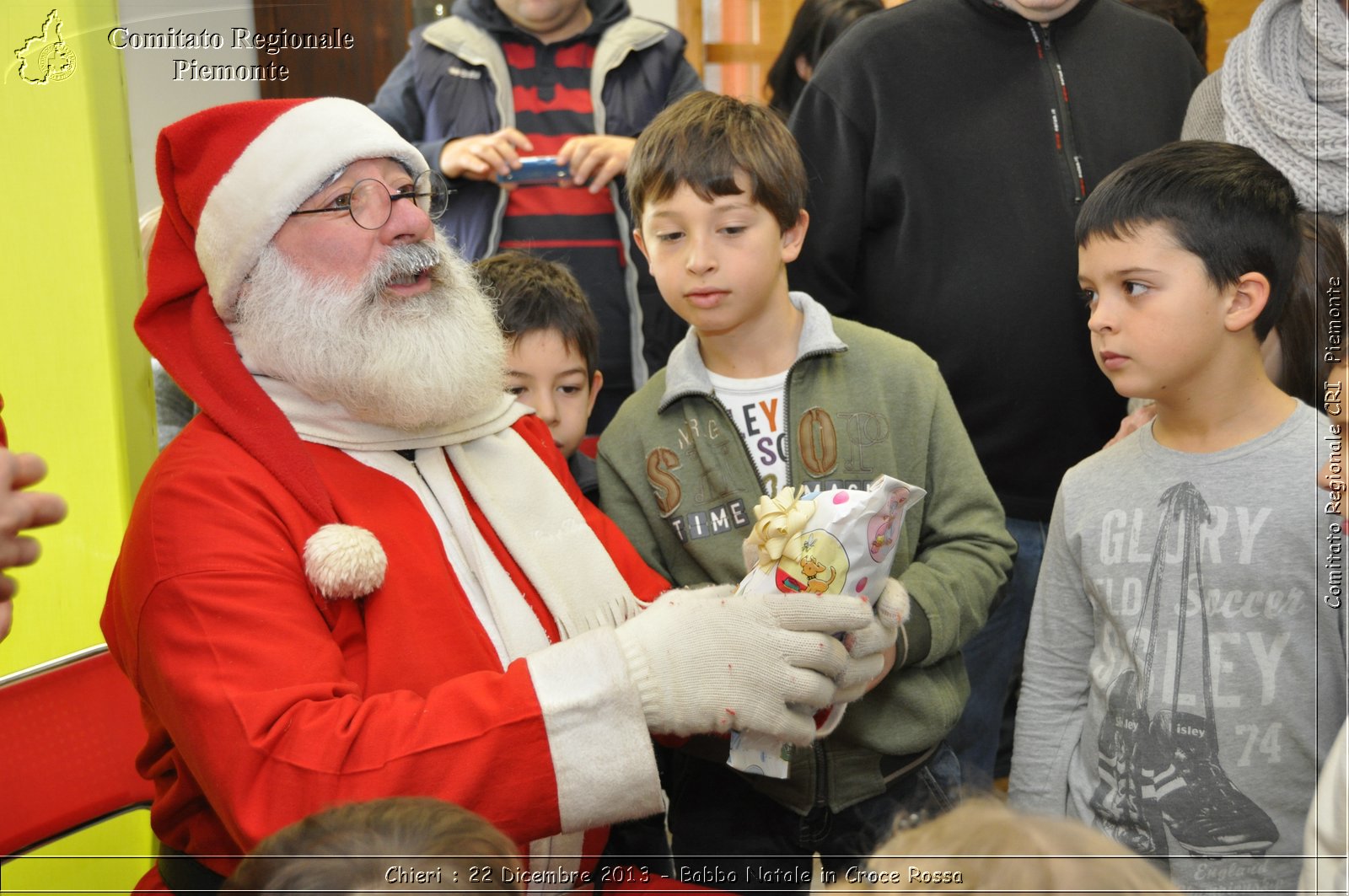 Chieri - 22 Dicembre 2013 - Babbo Natale in Croce Rossa - Comitato Regionale del Piemonte