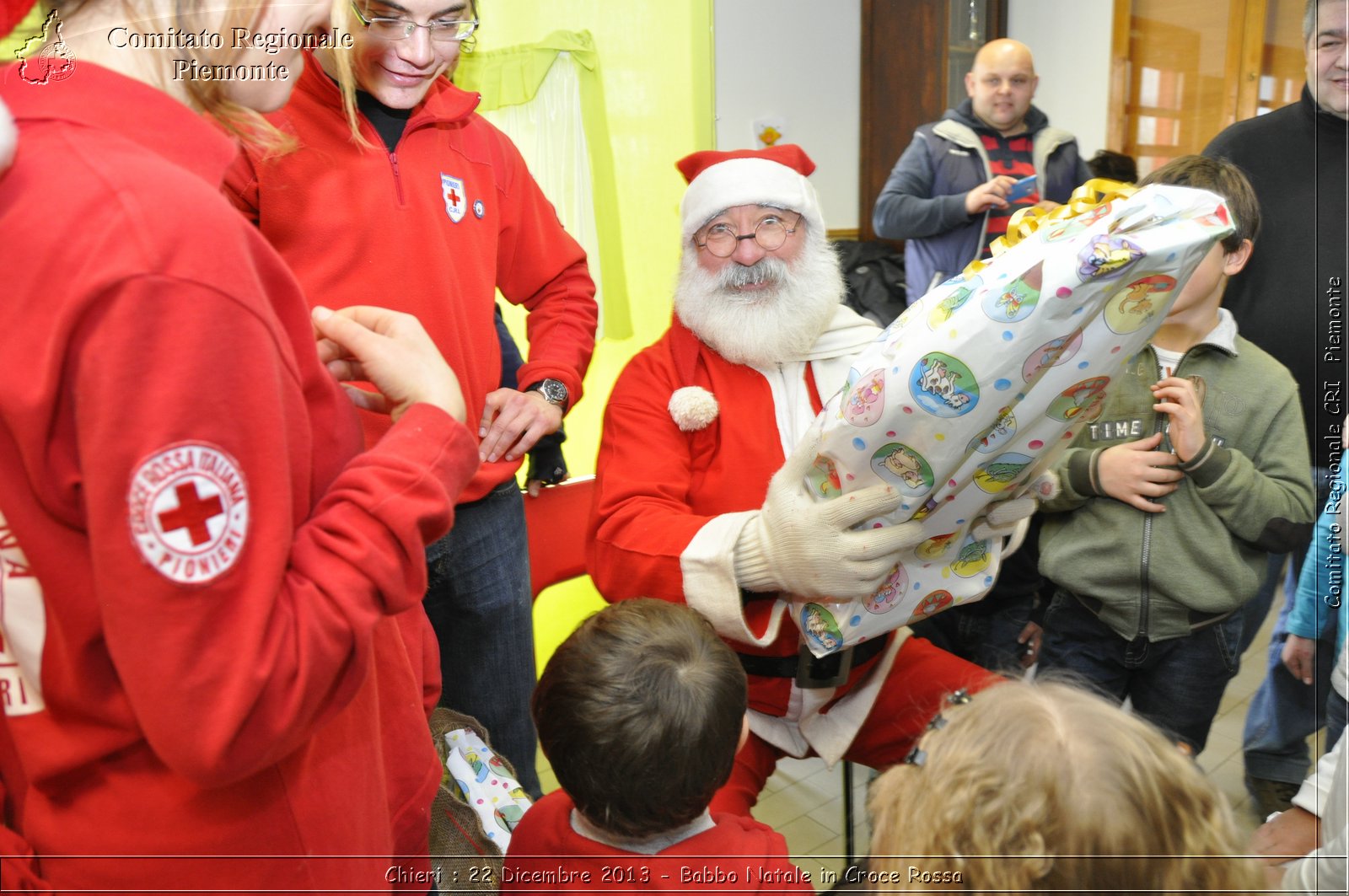 Chieri - 22 Dicembre 2013 - Babbo Natale in Croce Rossa - Comitato Regionale del Piemonte