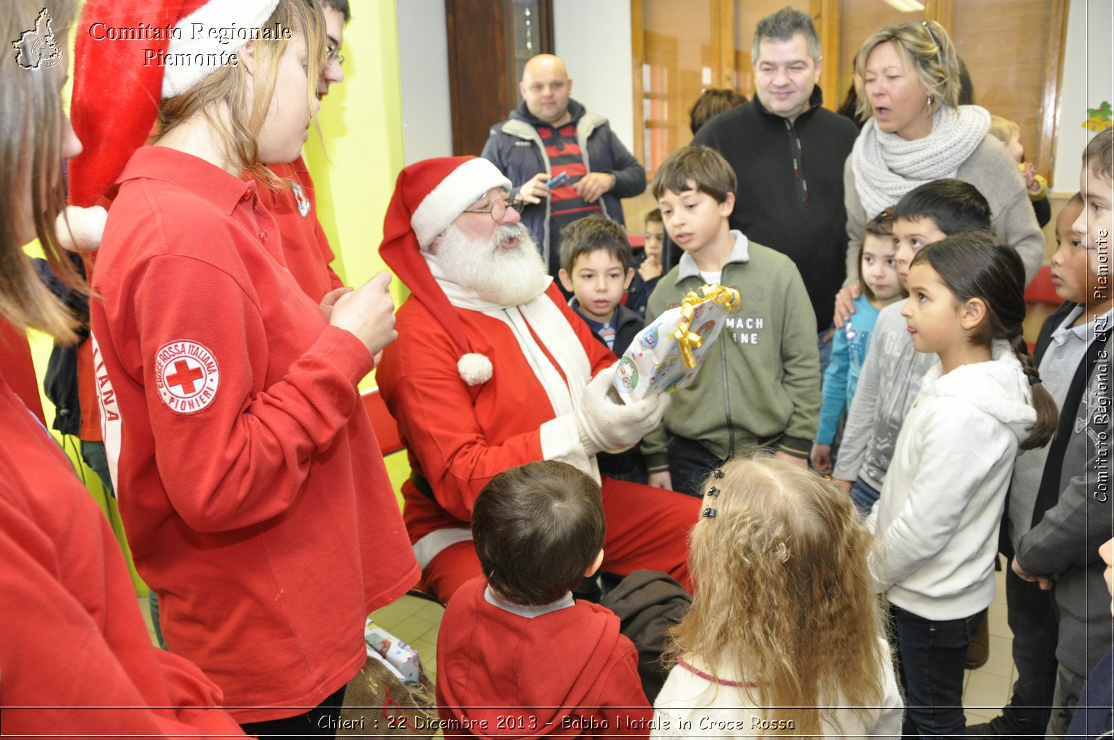 Chieri - 22 Dicembre 2013 - Babbo Natale in Croce Rossa - Comitato Regionale del Piemonte