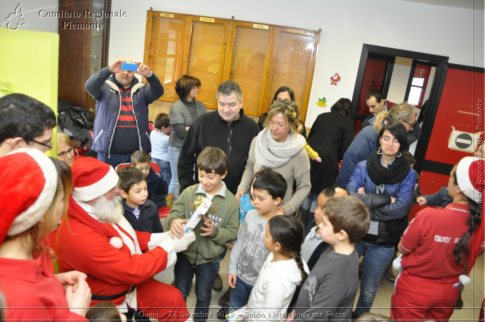 Chieri - 22 Dicembre 2013 - Babbo Natale in Croce Rossa - Comitato Regionale del Piemonte