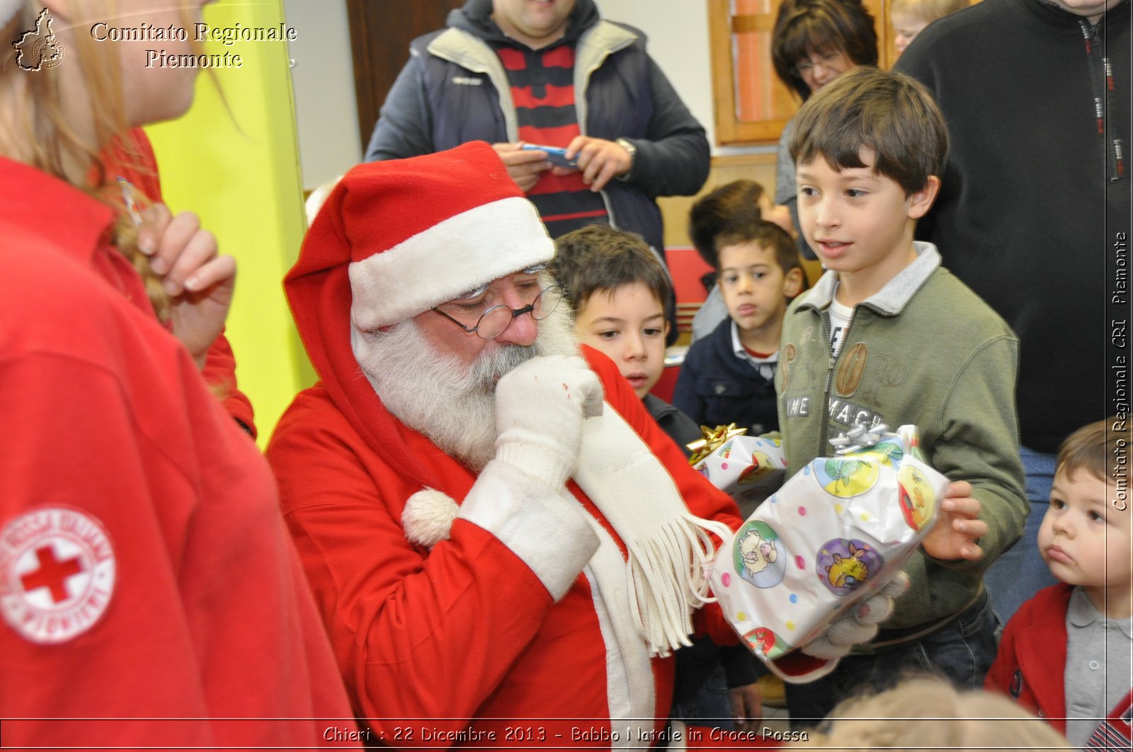 Chieri - 22 Dicembre 2013 - Babbo Natale in Croce Rossa - Comitato Regionale del Piemonte