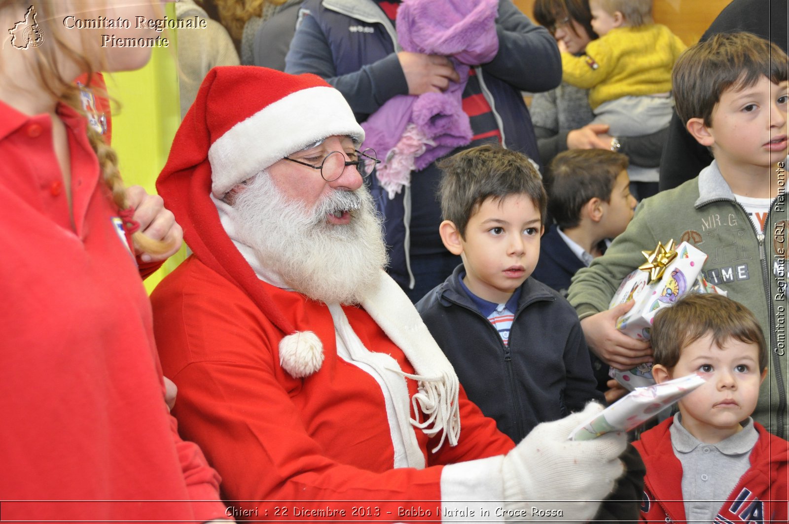 Chieri - 22 Dicembre 2013 - Babbo Natale in Croce Rossa - Comitato Regionale del Piemonte