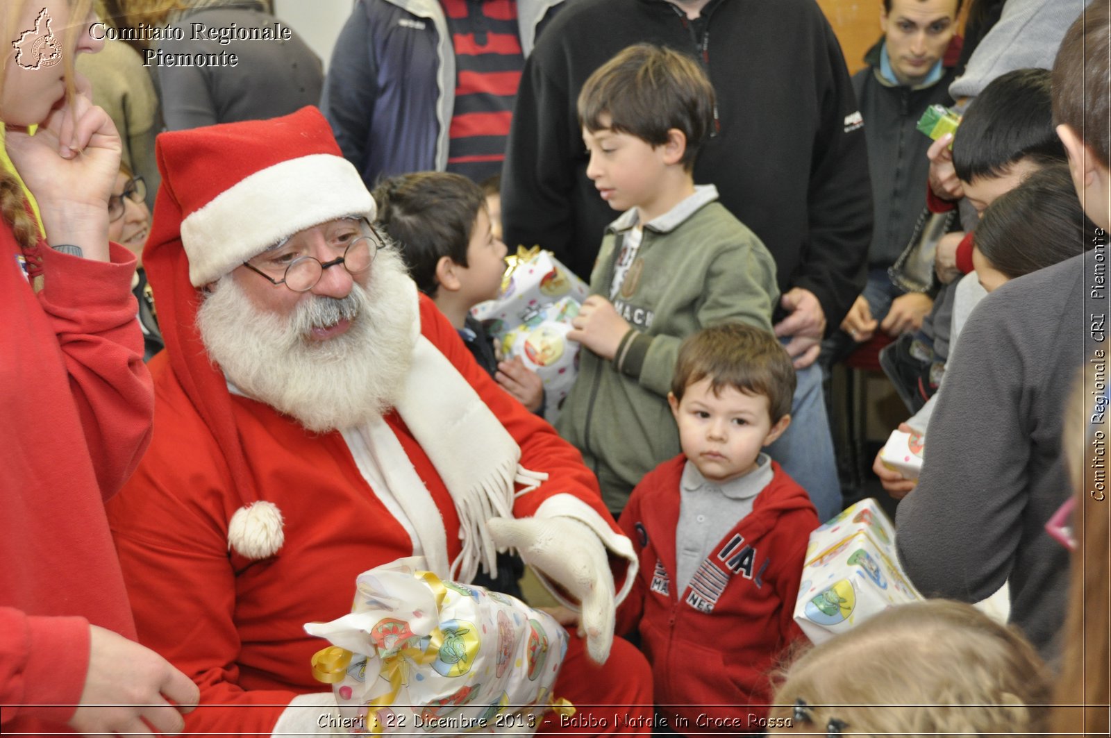 Chieri - 22 Dicembre 2013 - Babbo Natale in Croce Rossa - Comitato Regionale del Piemonte