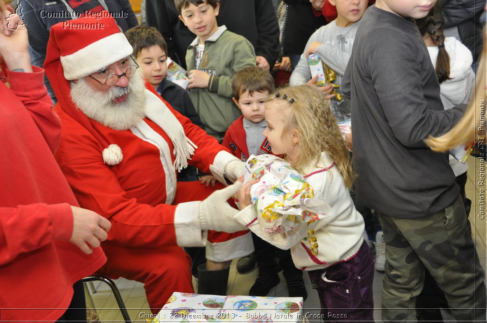 Chieri - 22 Dicembre 2013 - Babbo Natale in Croce Rossa - Comitato Regionale del Piemonte