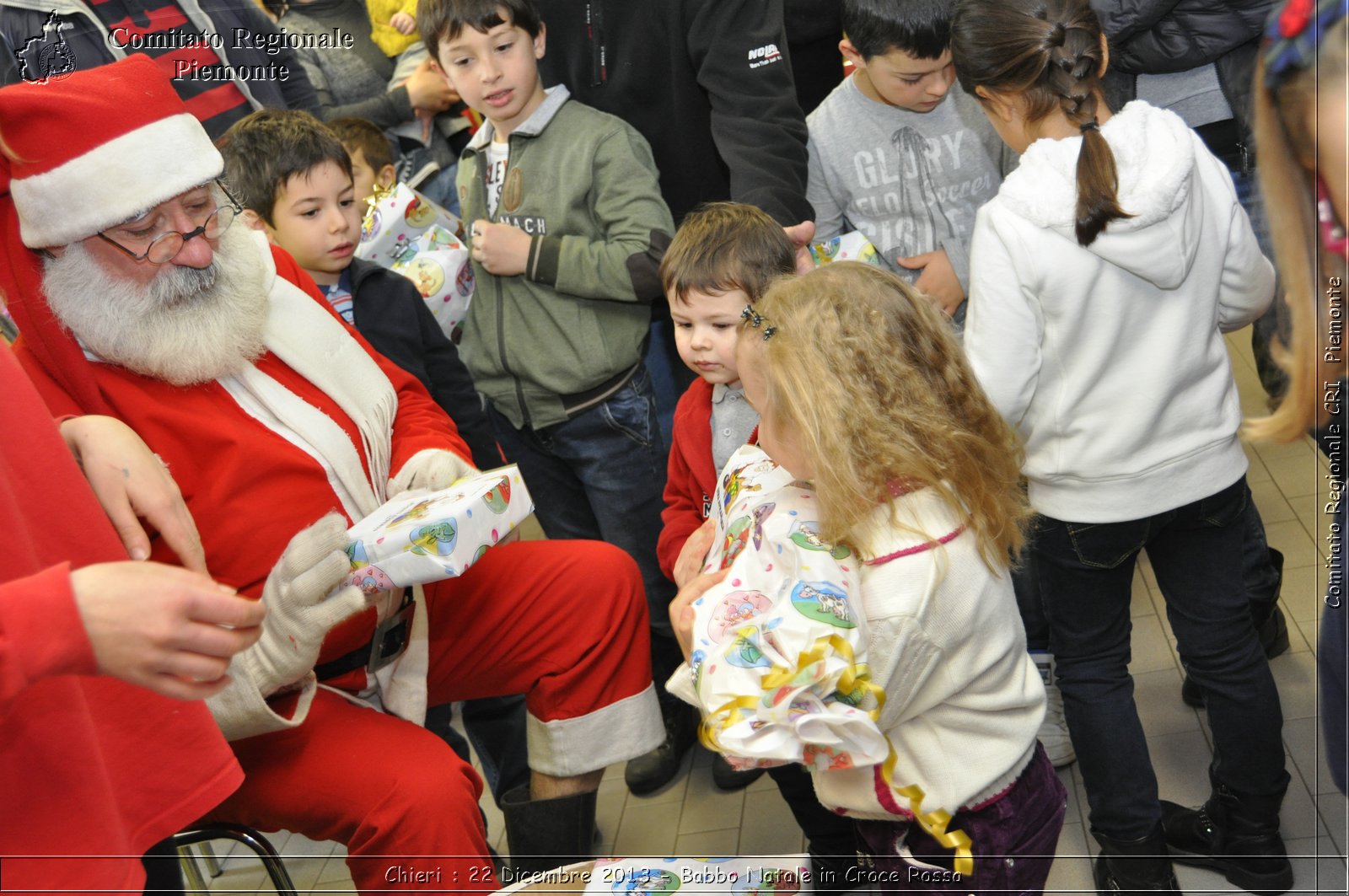 Chieri - 22 Dicembre 2013 - Babbo Natale in Croce Rossa - Comitato Regionale del Piemonte