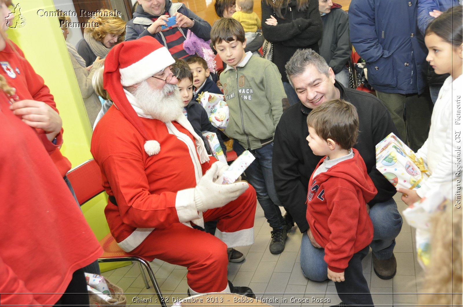 Chieri - 22 Dicembre 2013 - Babbo Natale in Croce Rossa - Comitato Regionale del Piemonte