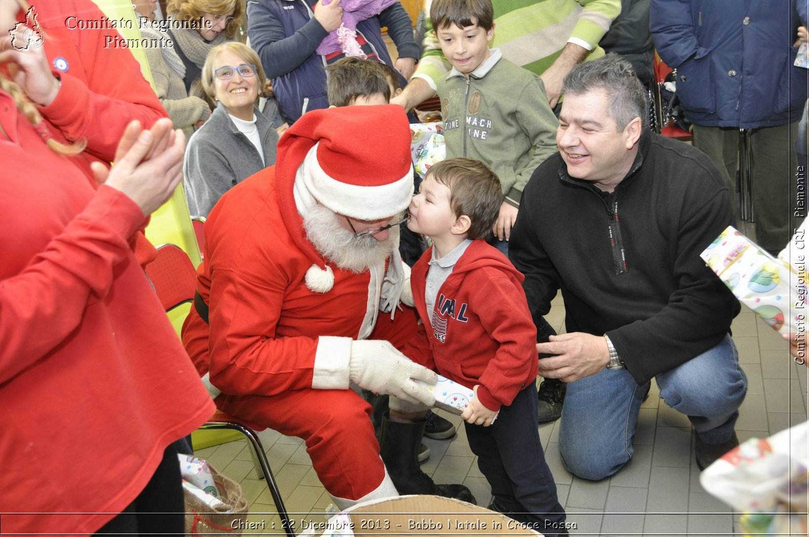 Chieri - 22 Dicembre 2013 - Babbo Natale in Croce Rossa - Comitato Regionale del Piemonte