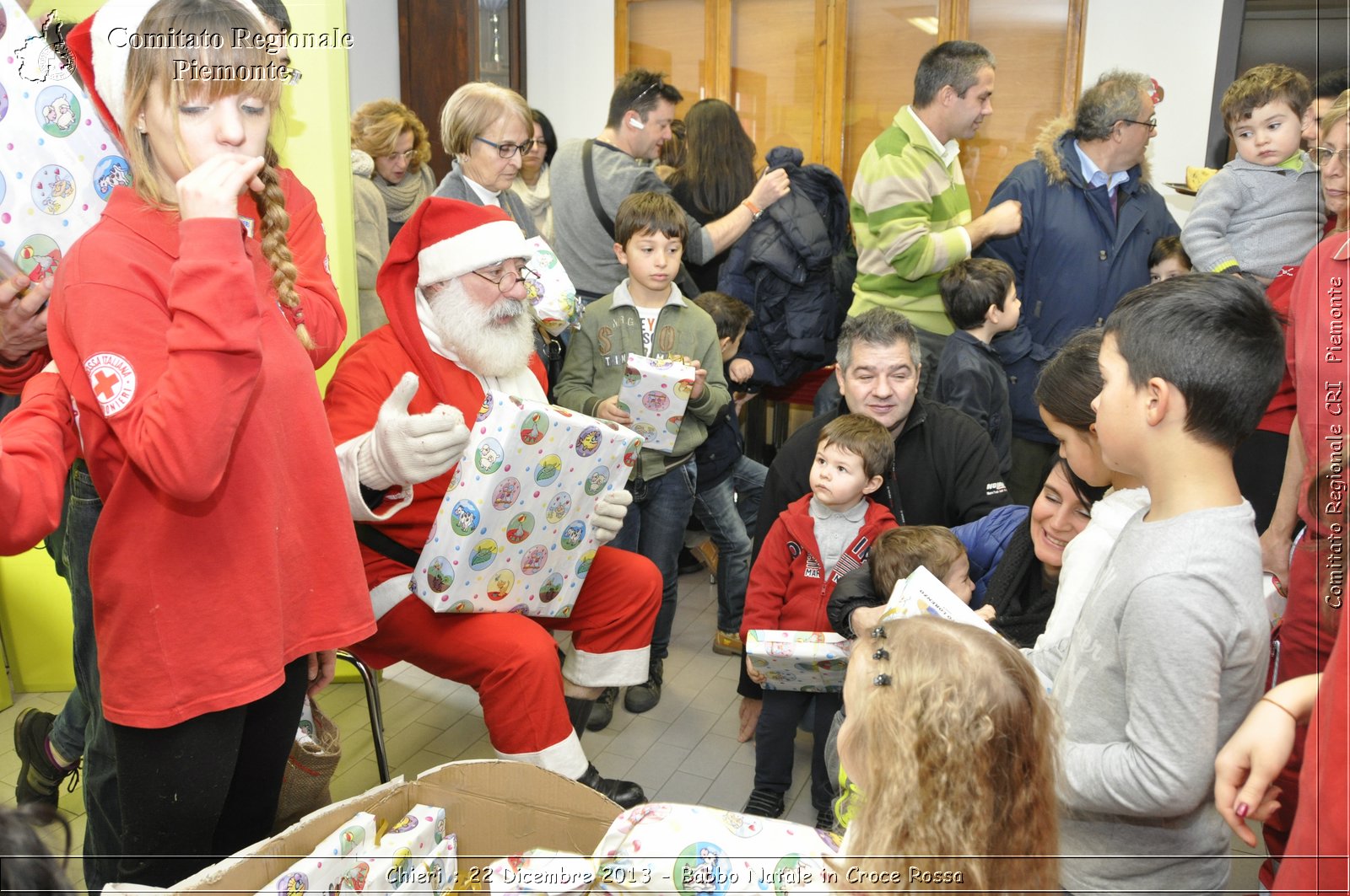 Chieri - 22 Dicembre 2013 - Babbo Natale in Croce Rossa - Comitato Regionale del Piemonte