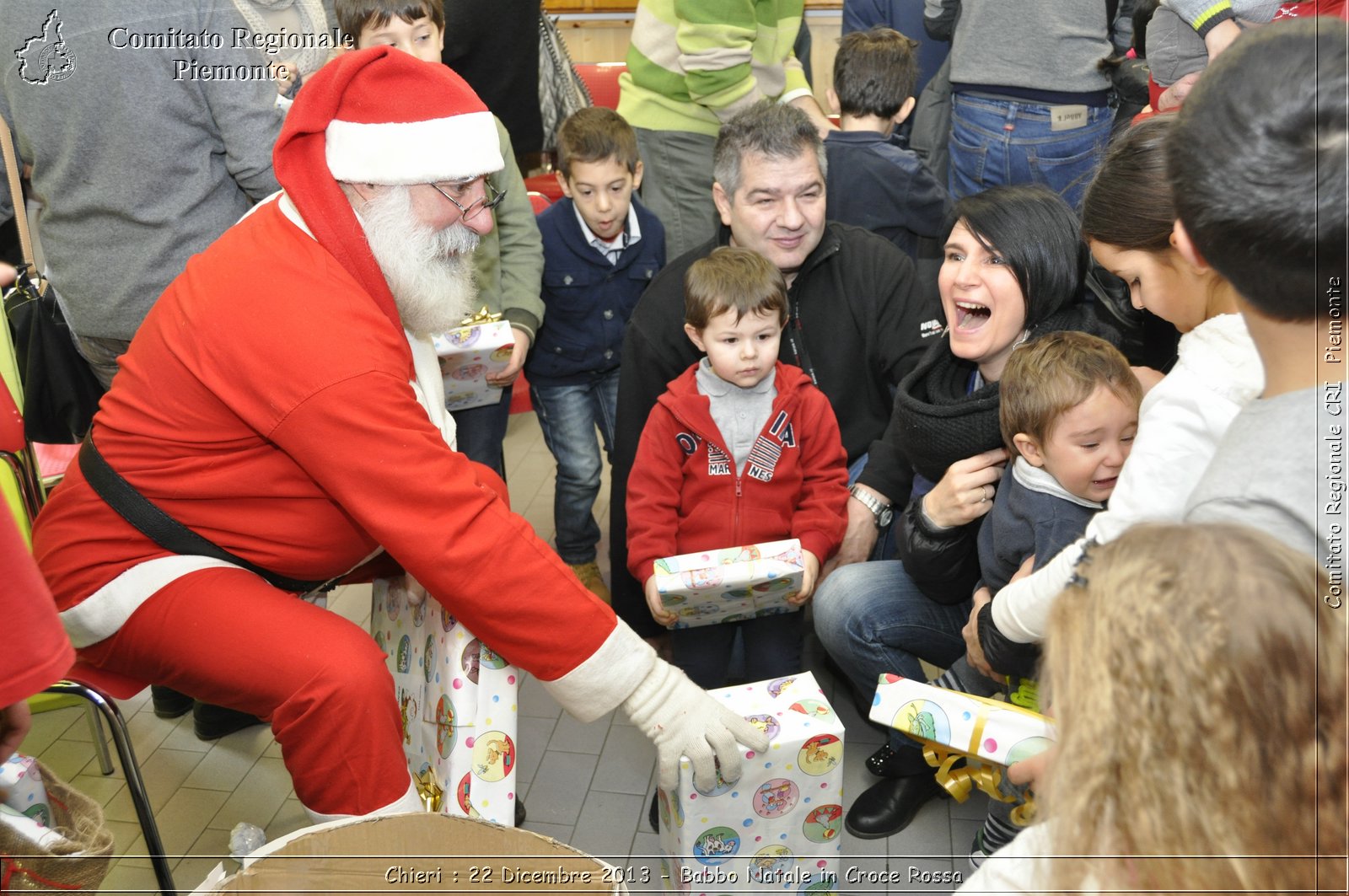 Chieri - 22 Dicembre 2013 - Babbo Natale in Croce Rossa - Comitato Regionale del Piemonte