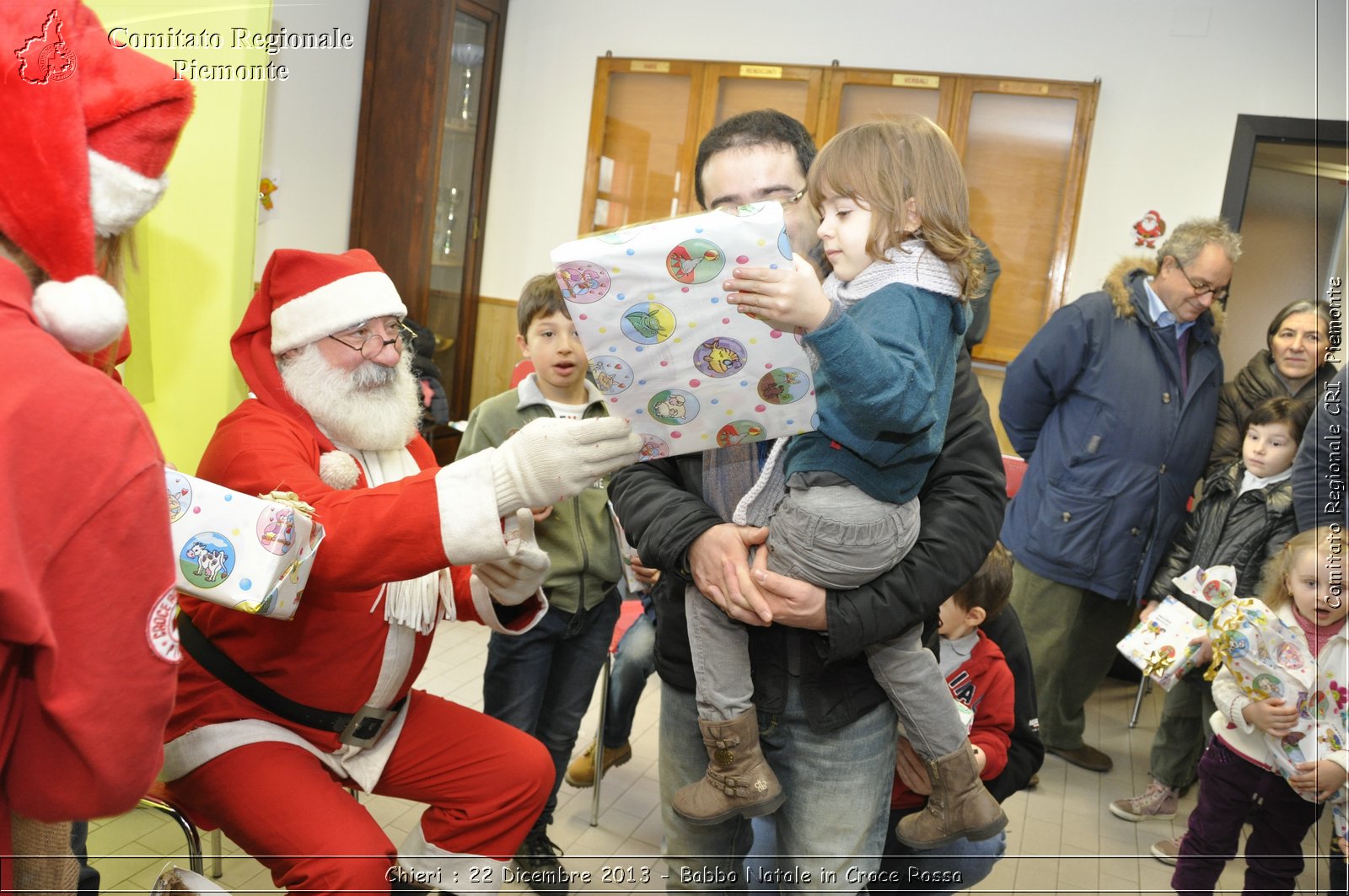 Chieri - 22 Dicembre 2013 - Babbo Natale in Croce Rossa - Comitato Regionale del Piemonte